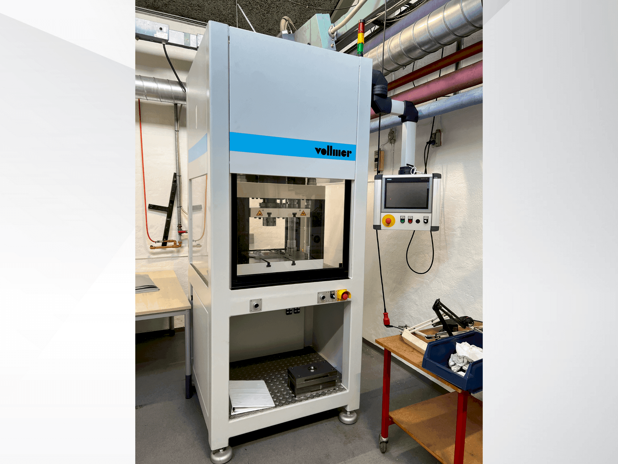 Вид станка VOLLMER W 2506  спереди