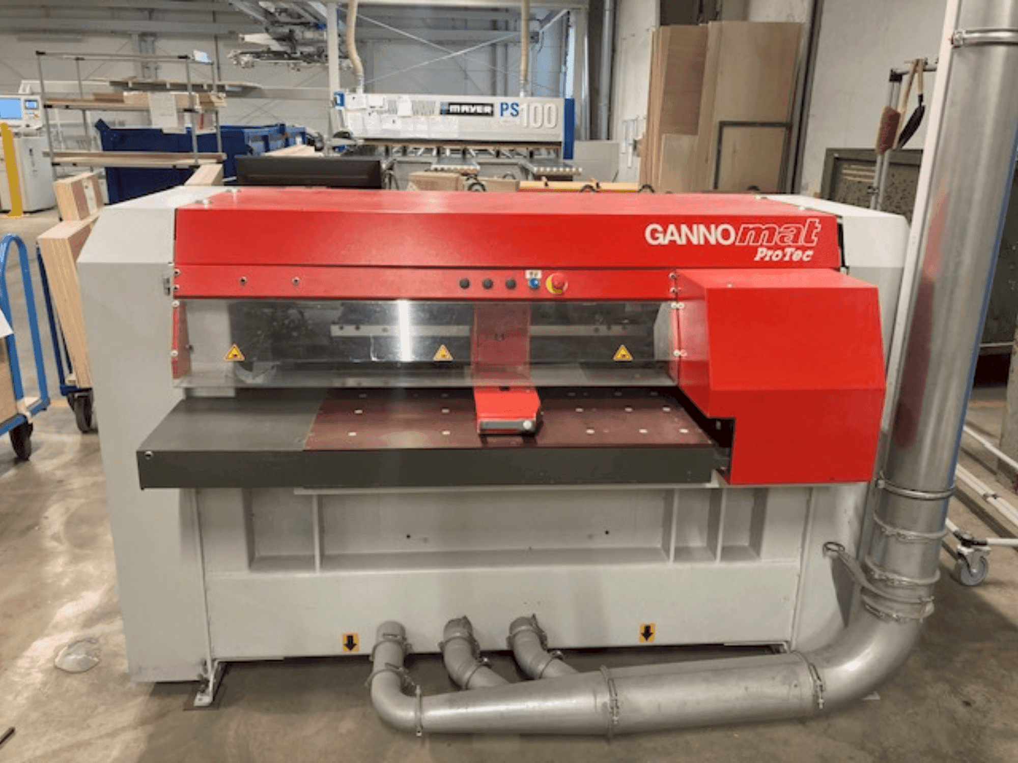 Вид станка GANNOMAT ProTec 571  спереди