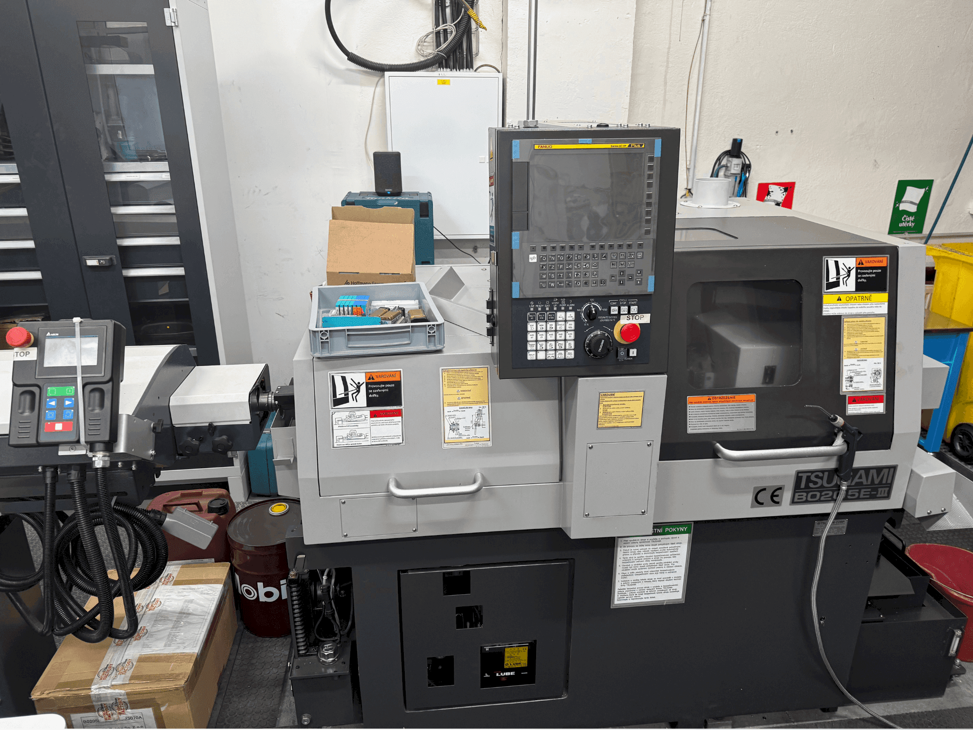 Вид станка TSUGAMI B0205E-III  спереди