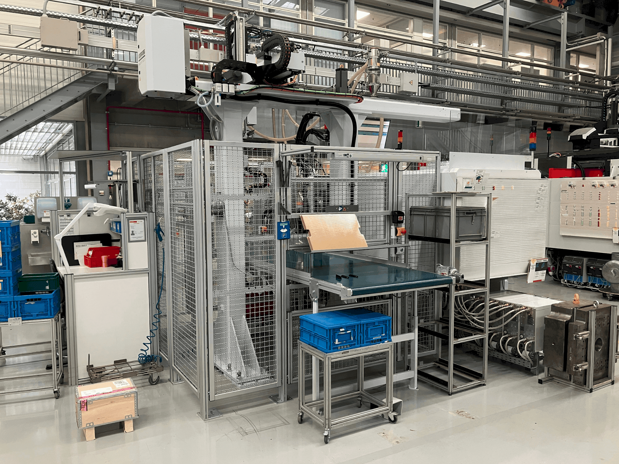 Вид станка Arburg Allrounder 520 S 1600-400/170  спереди