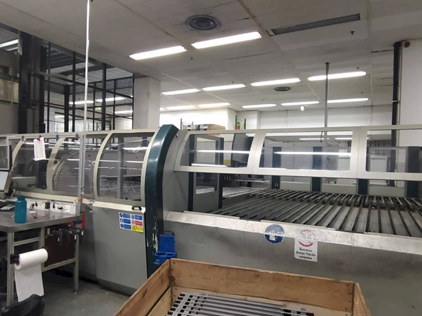 Вид станка Salvagnini P4  спереди