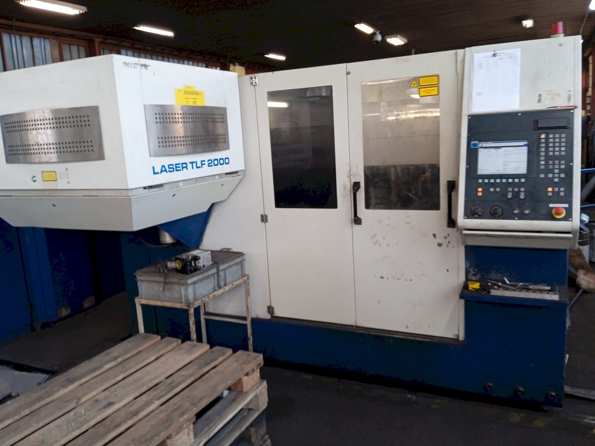 Вид станка Trumpf Trumatic L 3030  спереди