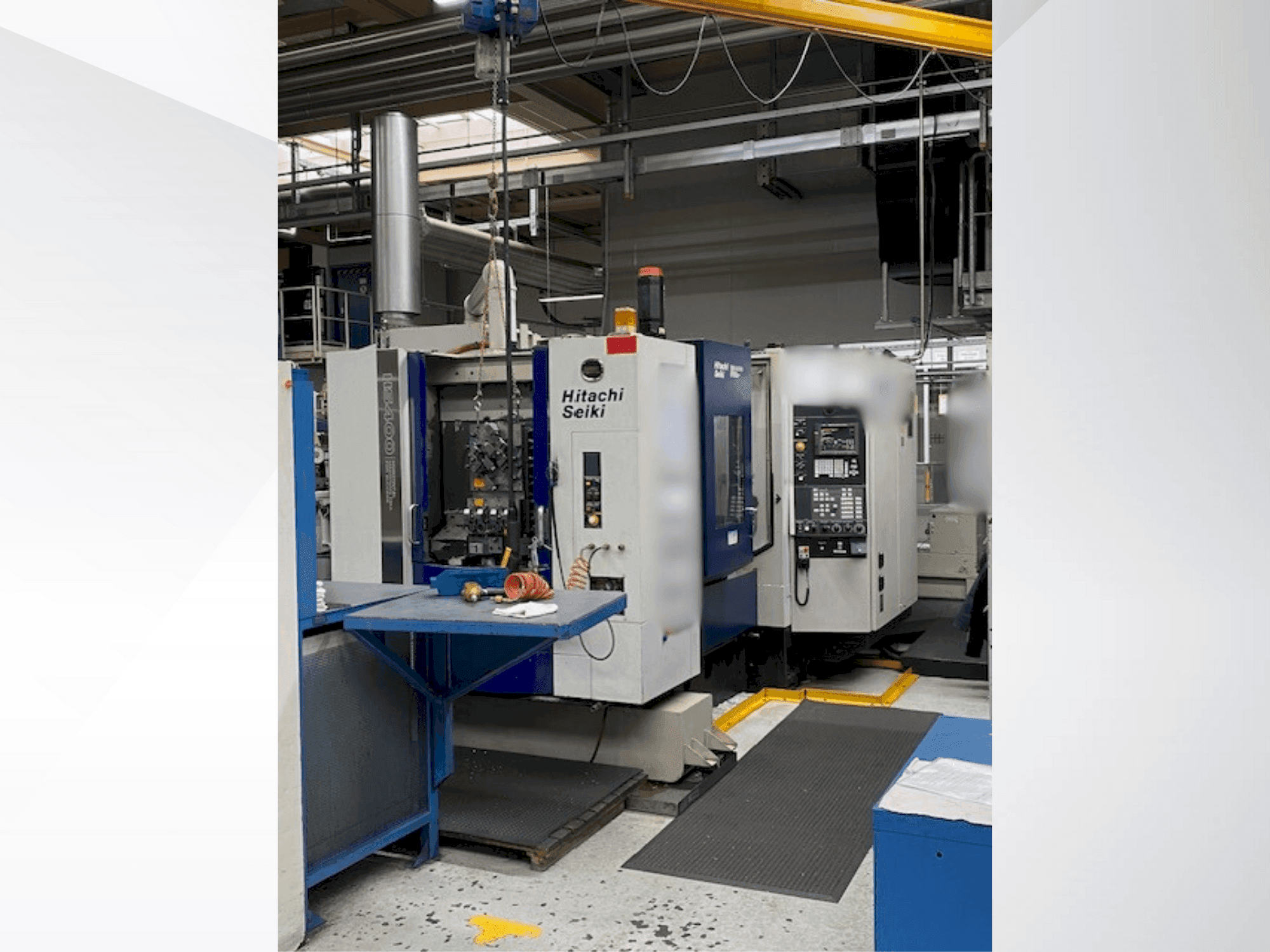 Вид станка HITACHI SEIKI HS 400  спереди