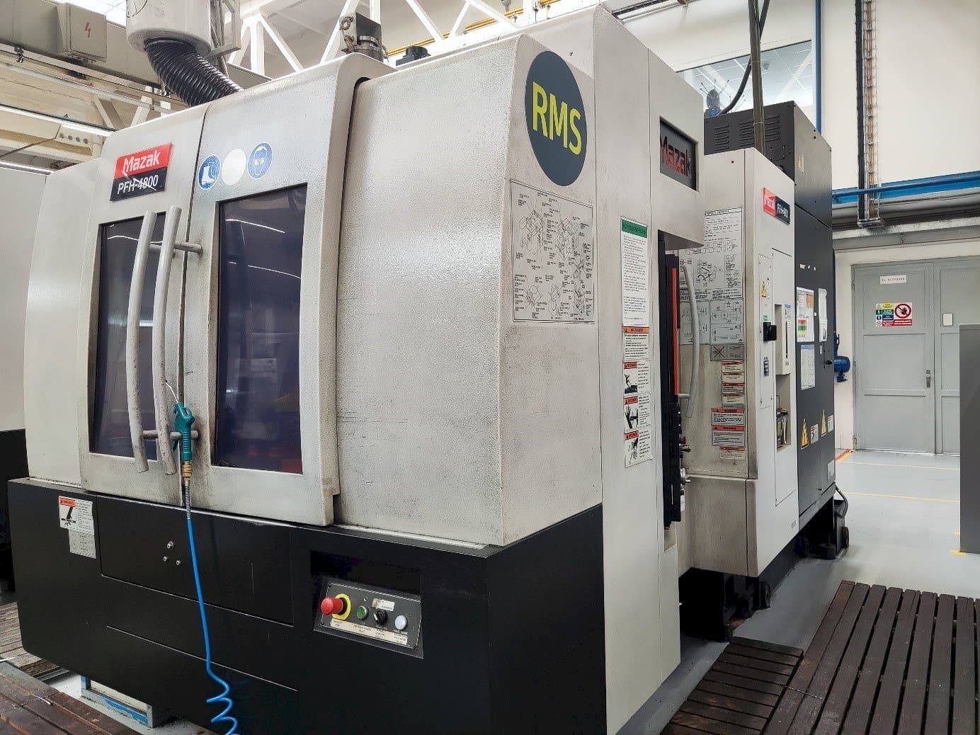 Вид станка Mazak PFH-4800  спереди