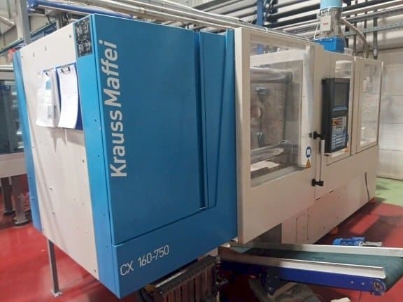 Вид станка Krauss Maffei KM 160-750 CX  спереди
