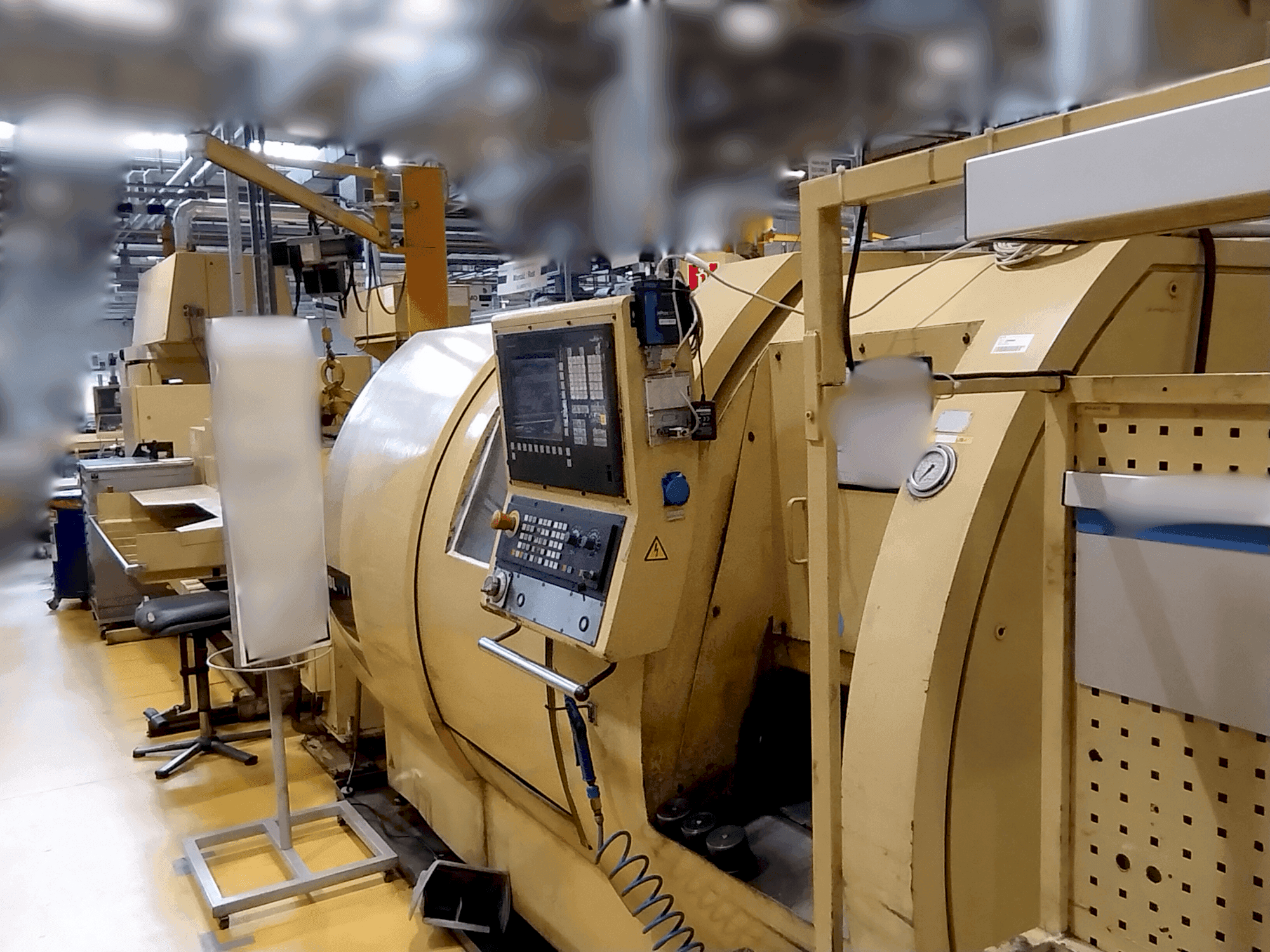 Вид станка TRENS SBL 500 CNC  спереди