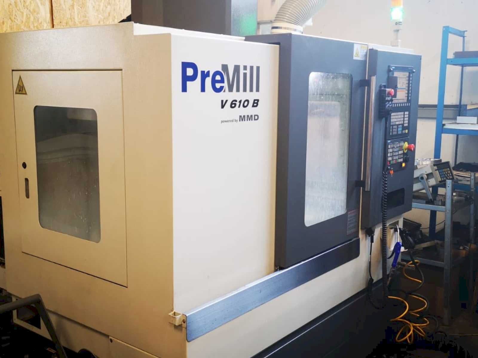 Вид станка PreMill V 610 B  спереди