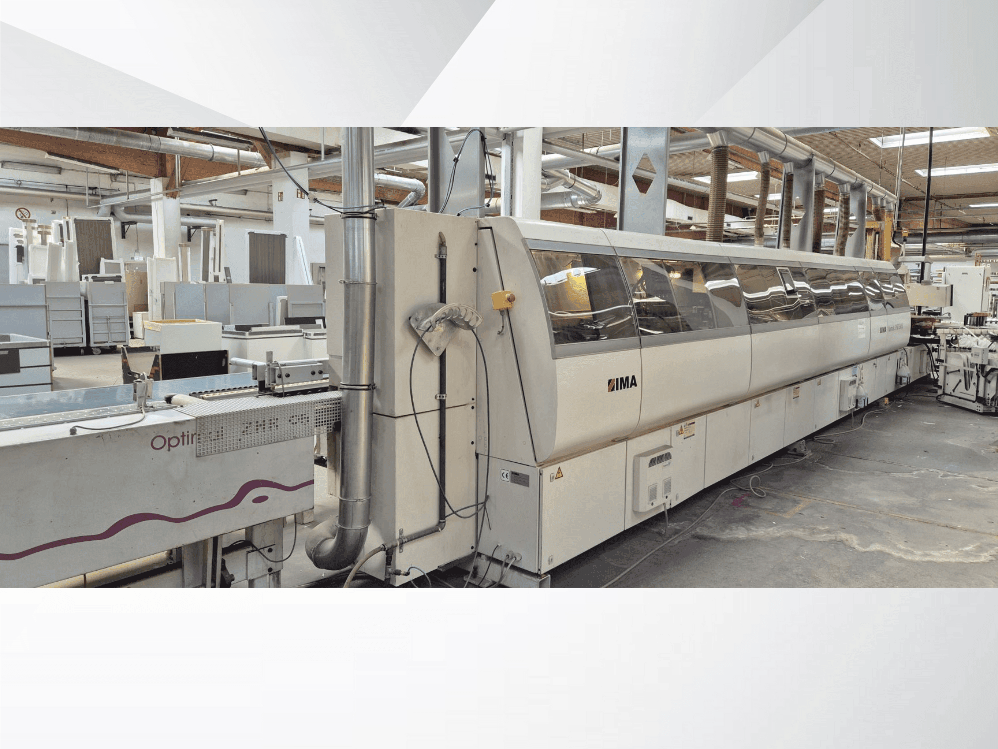 Вид станка IMA Novimat Systems I/R75/1000  спереди