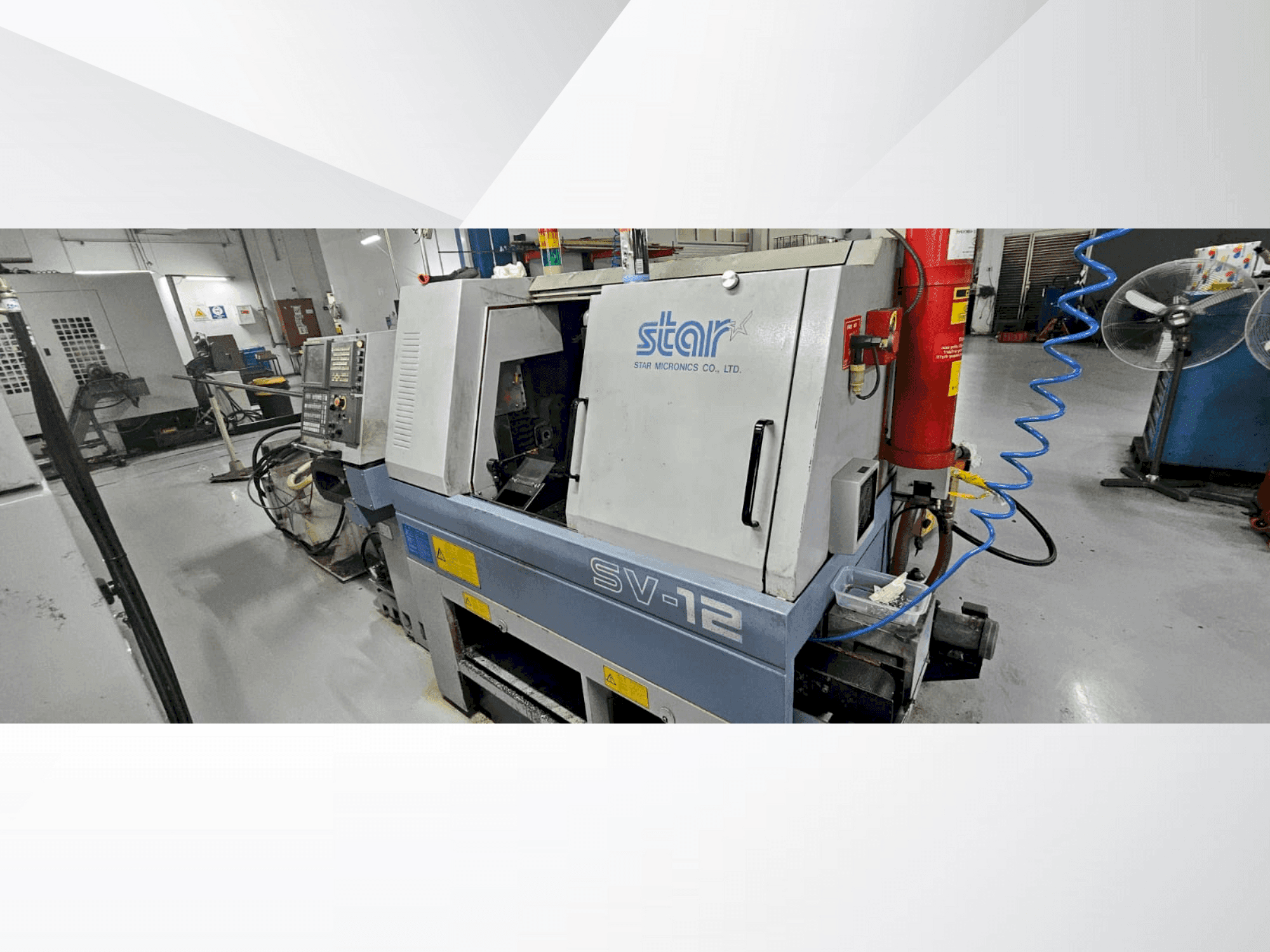 Вид станка Star SV-12  спереди