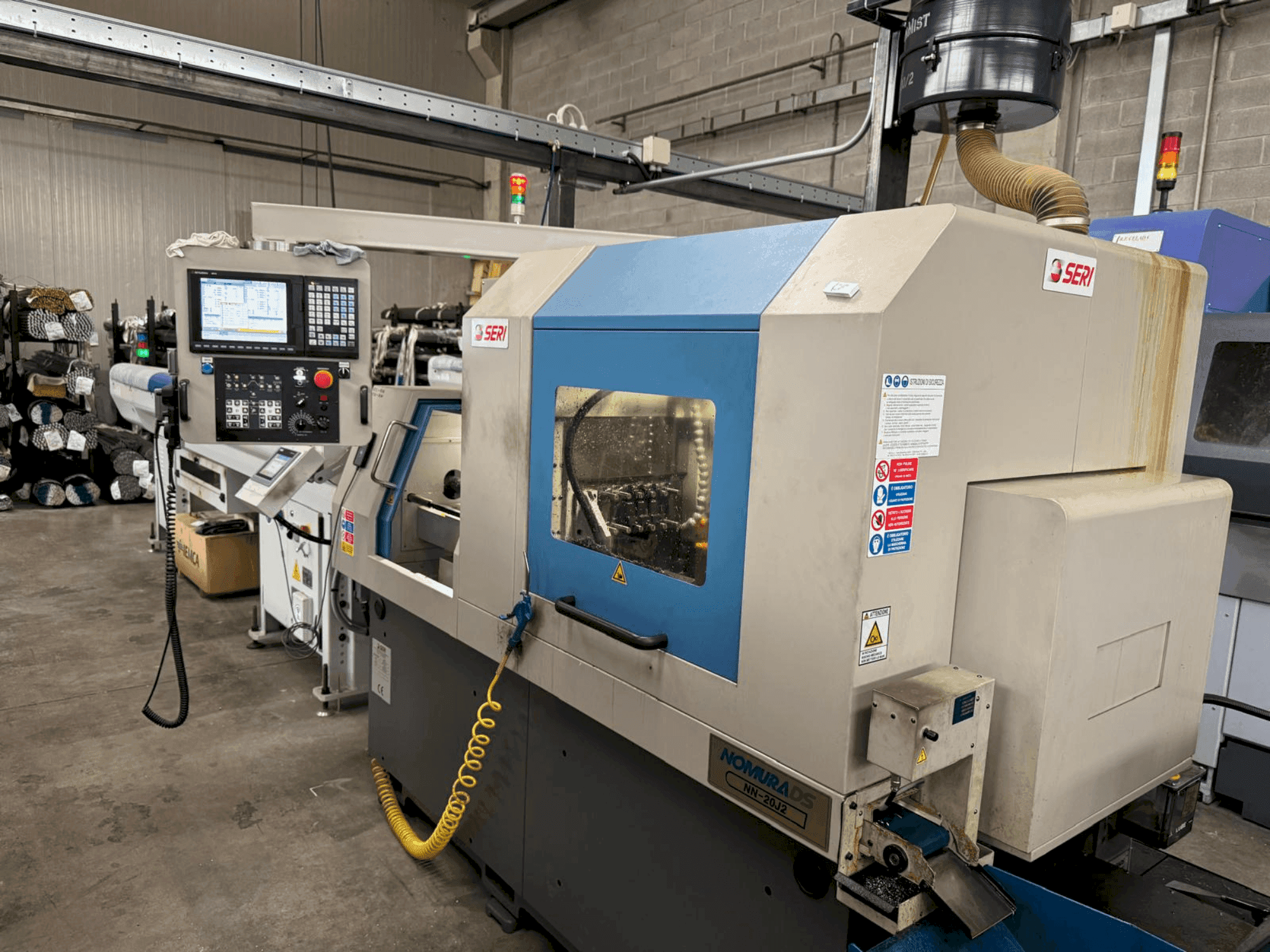 Вид станка NOMURA NN-20J2  спереди