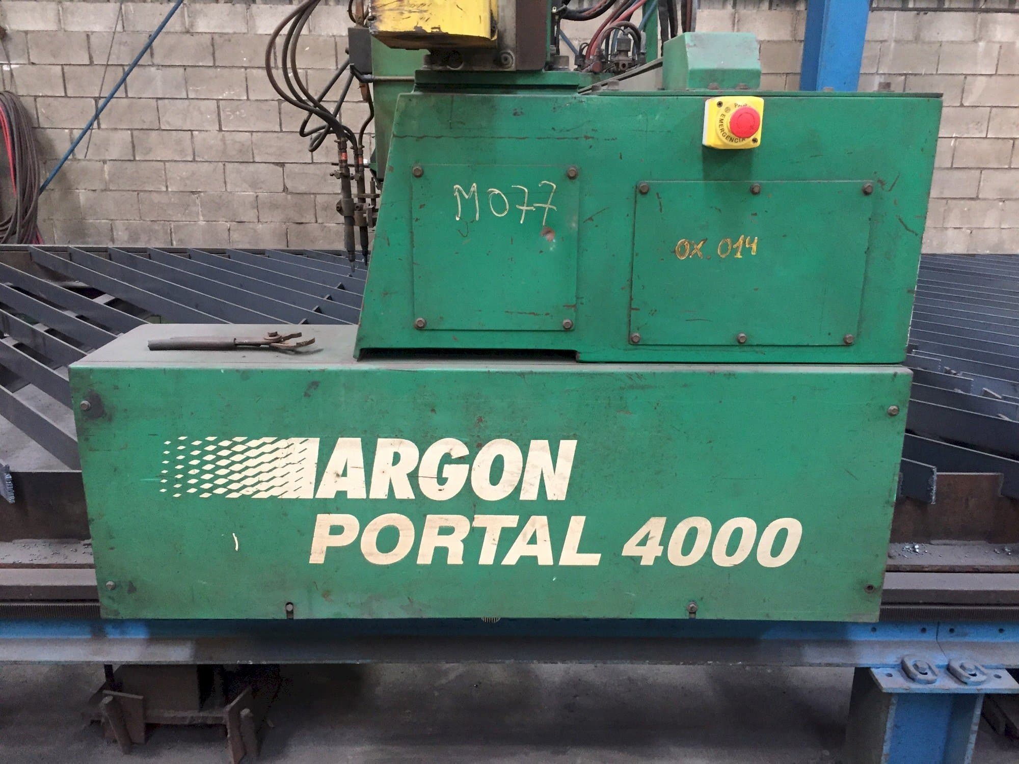 Вид станка ARGON PORTAL 4000  спереди