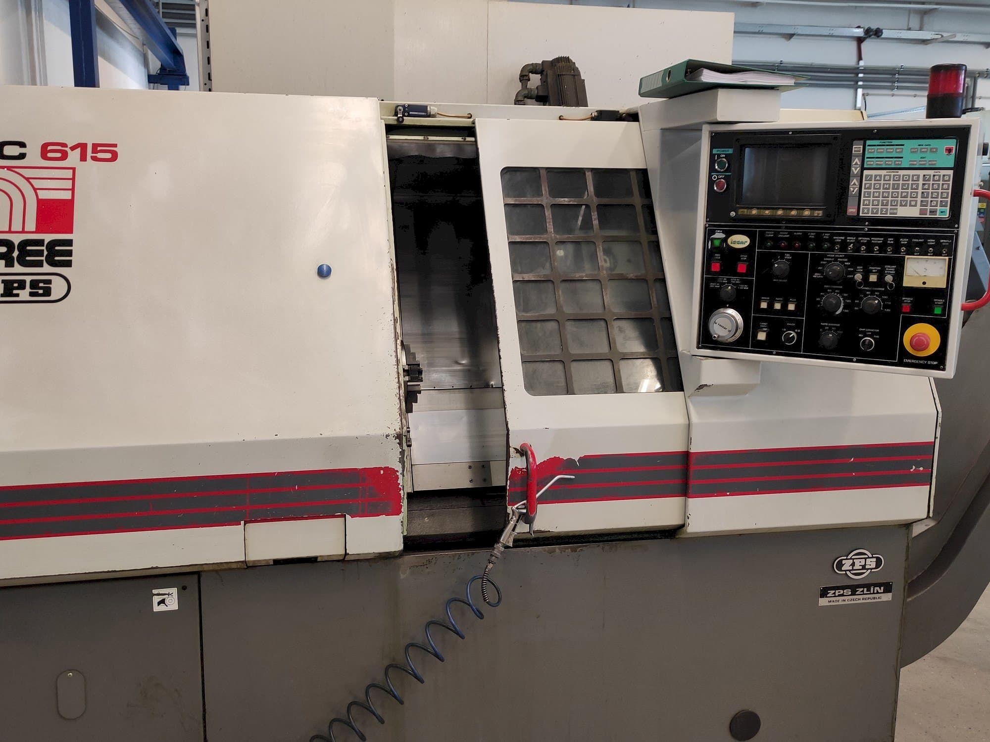 Вид станка ZPS S-50 (TC-615)  спереди