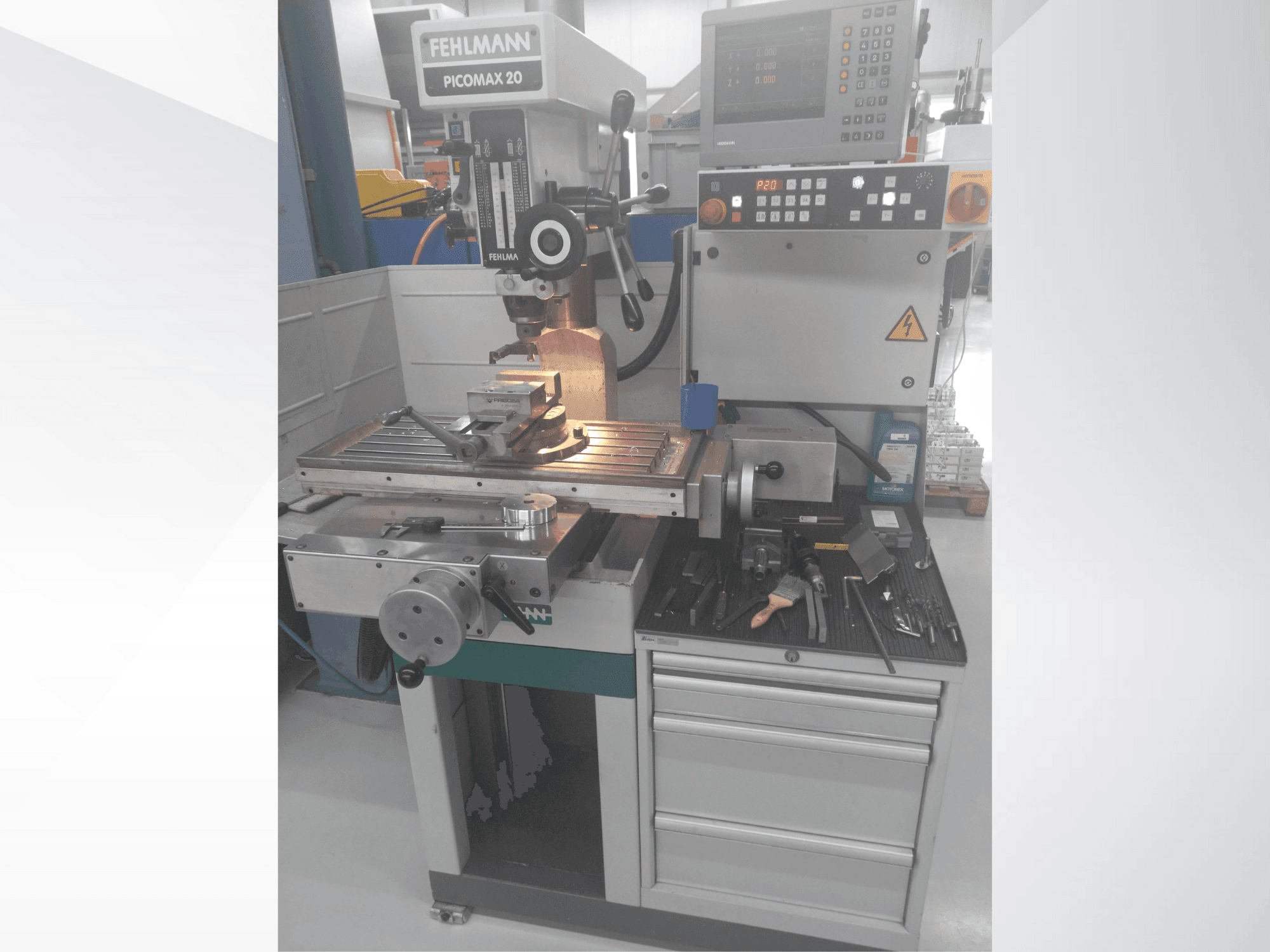 Вид станка FEHLMANN PICOMAX 20  спереди