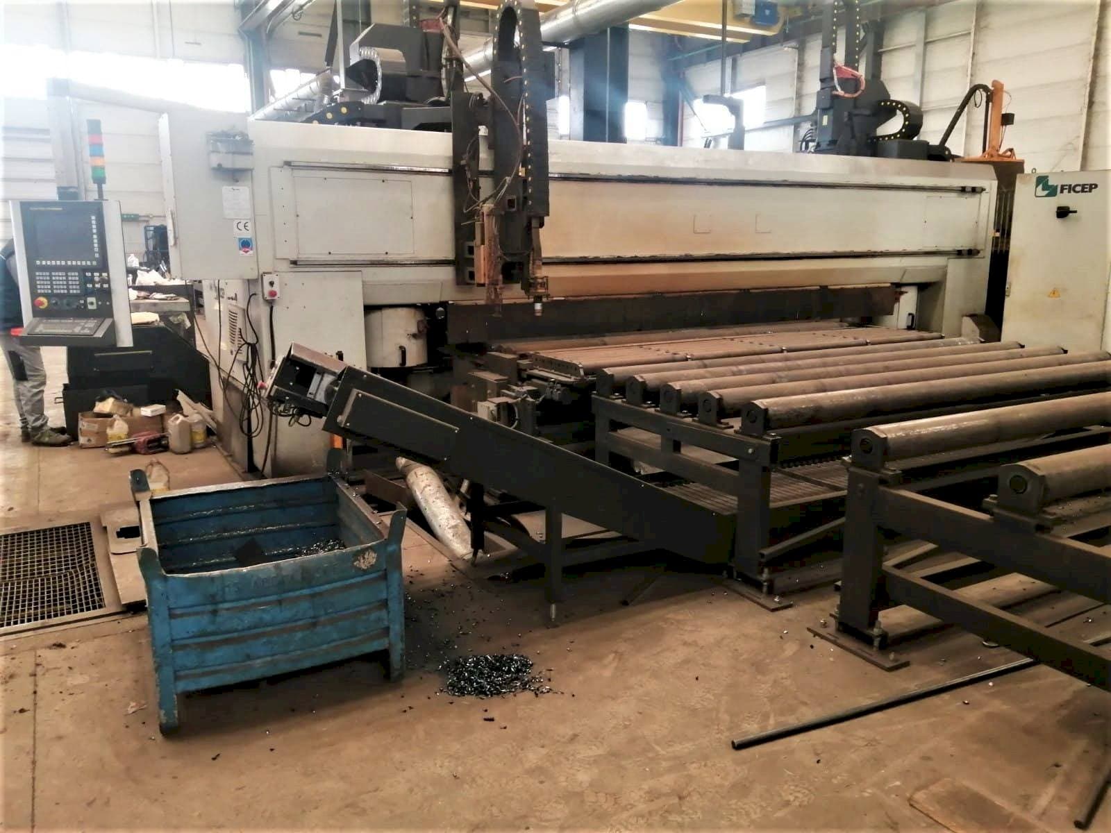 Вид станка FICEP GEMINI G31 LD  спереди