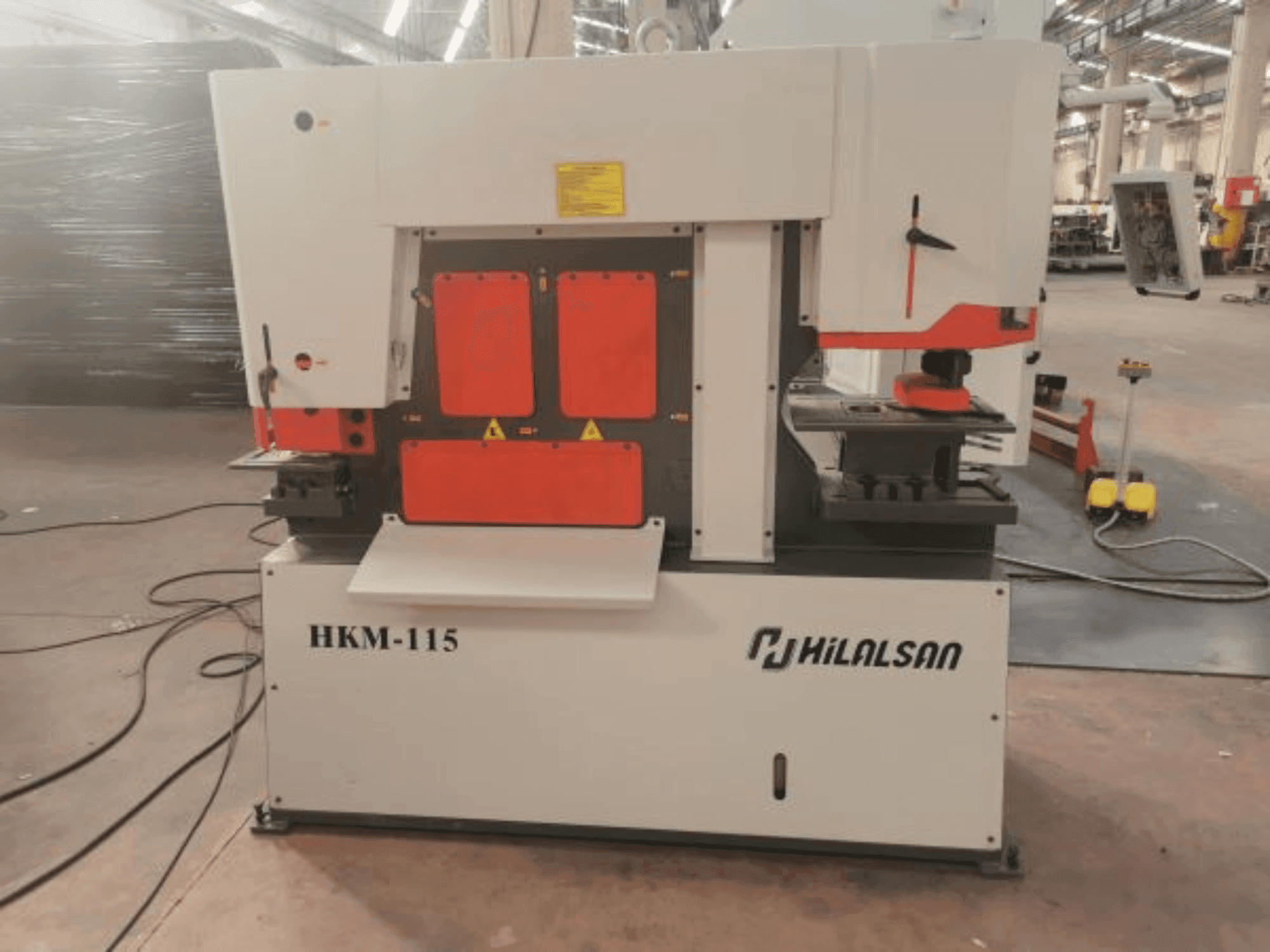 Вид станка HILALSAN HKM-115  спереди