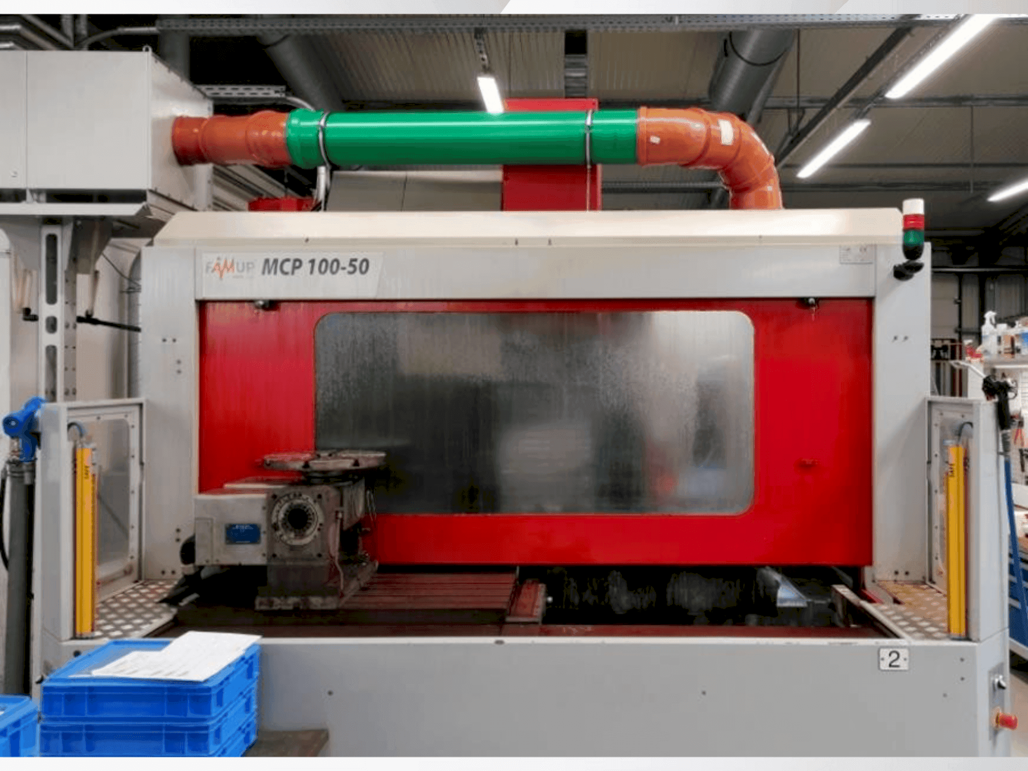 Вид станка EMCO FamUp MCP 100-50  спереди