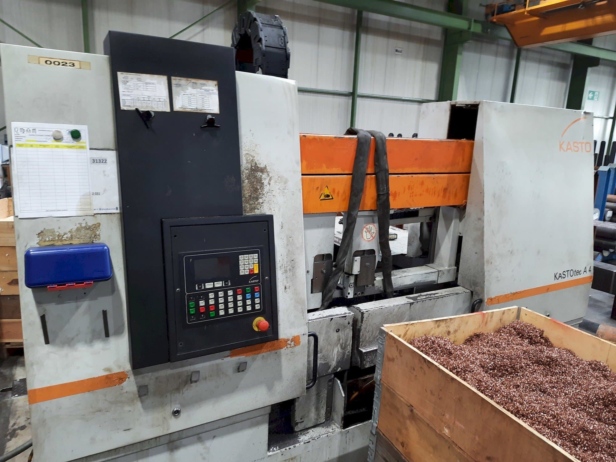 Вид станка KASTO tec A 4  спереди