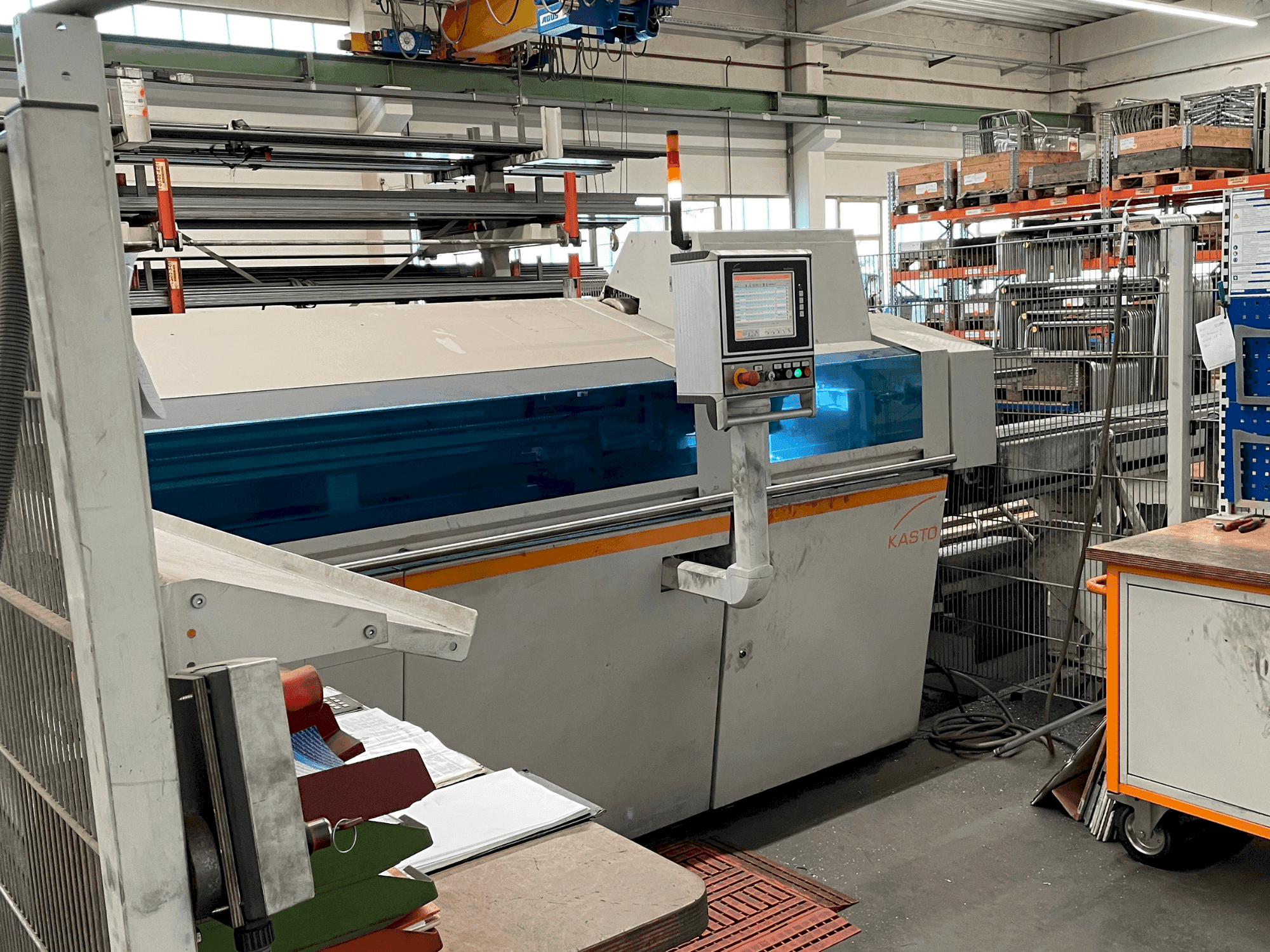 Вид станка KASTO KASTOflex F  спереди