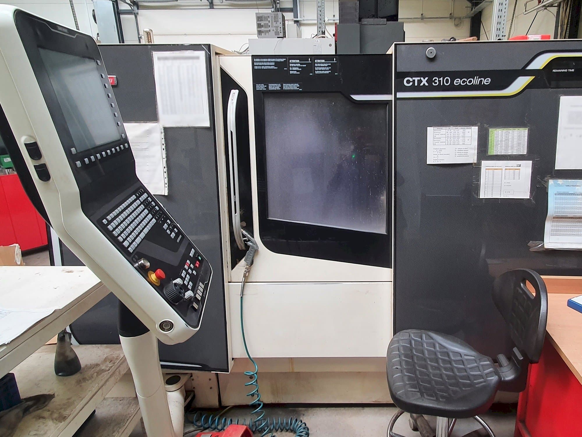 Вид станка DMG MORI SEIKI CTX  спереди