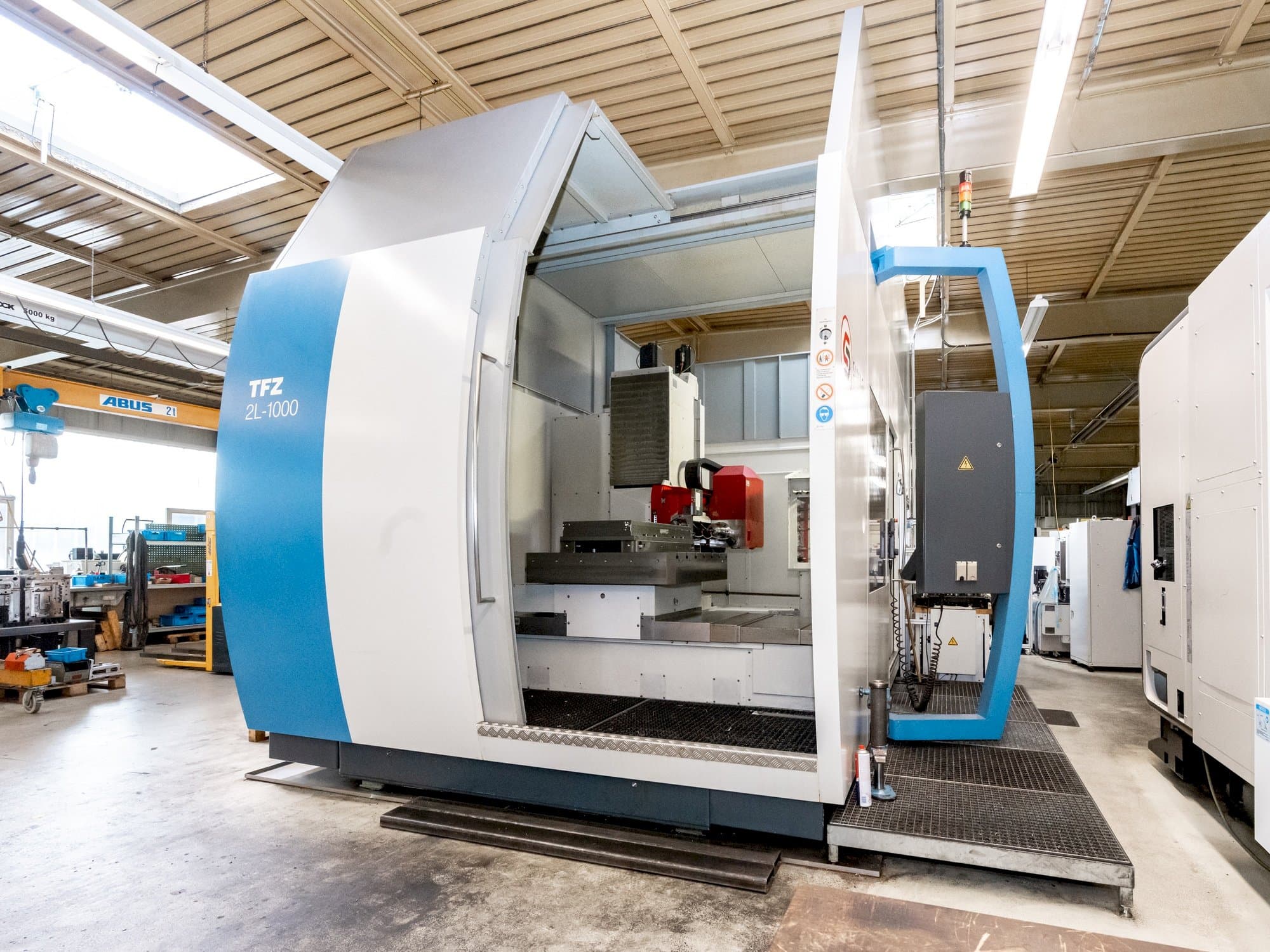 Вид станка SAMAG TFZ 2L-1000  спереди