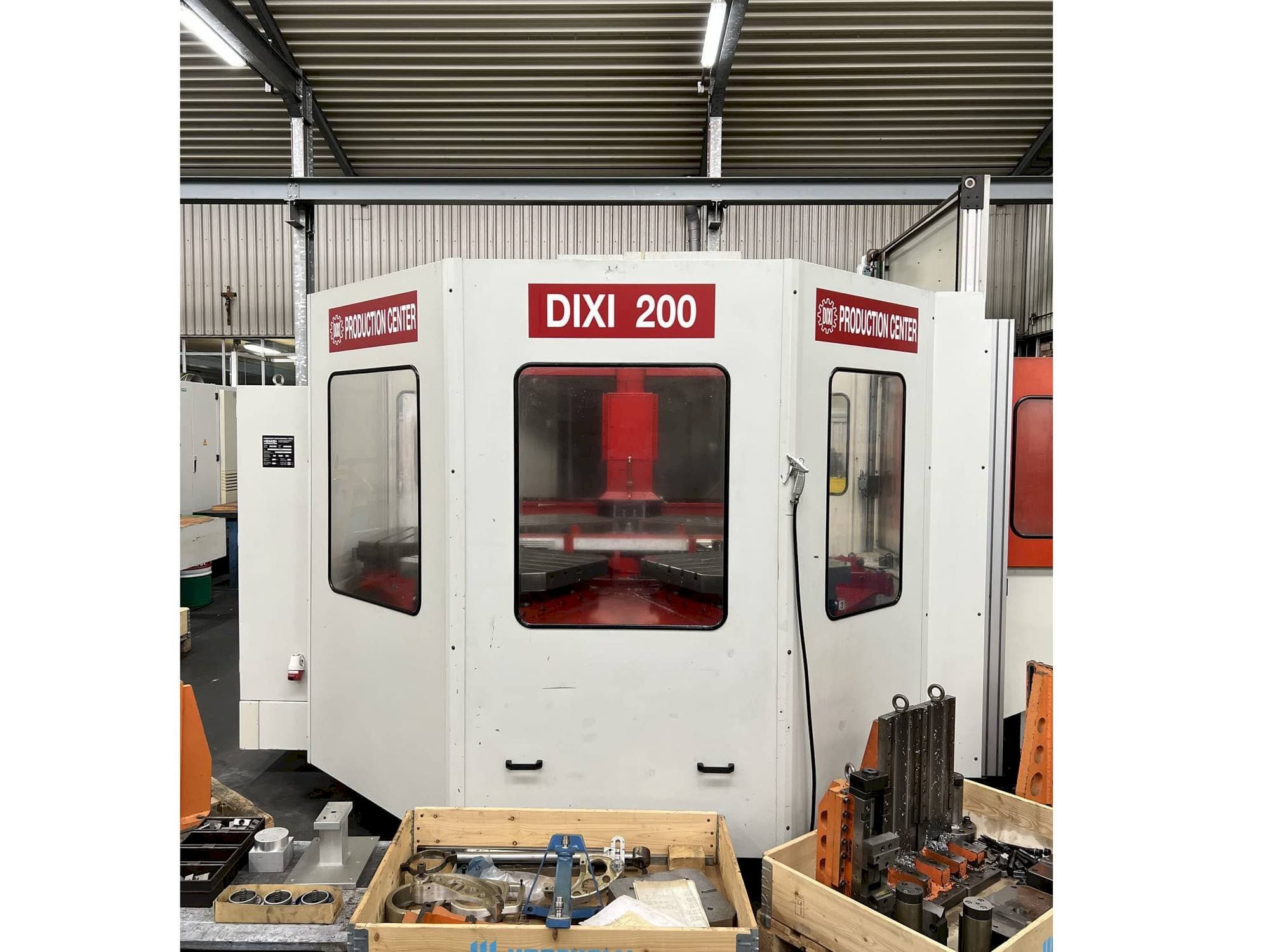 Вид станка DIXI 200  спереди