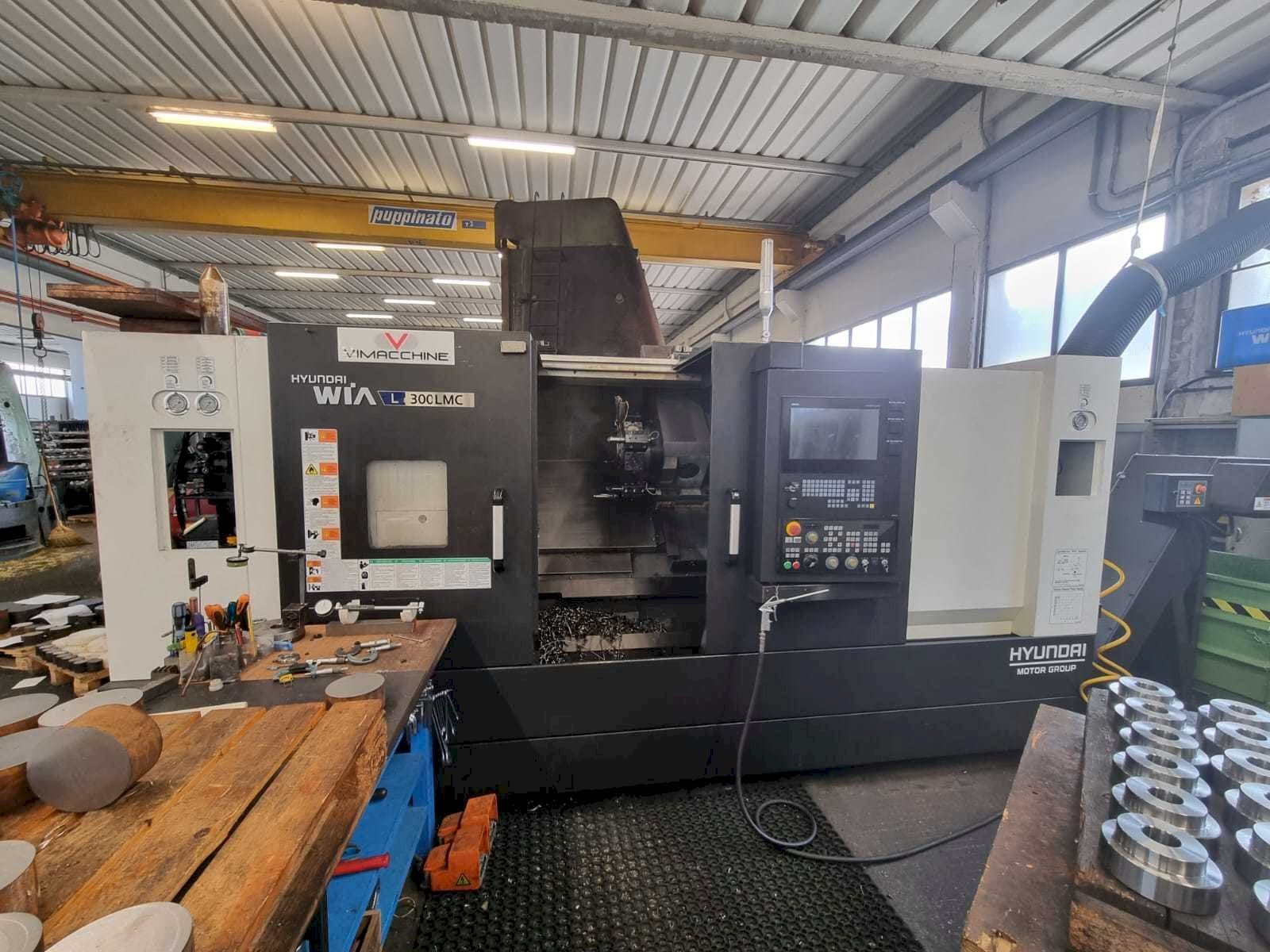 Вид станка Hyundai Wia L300 LMC  спереди