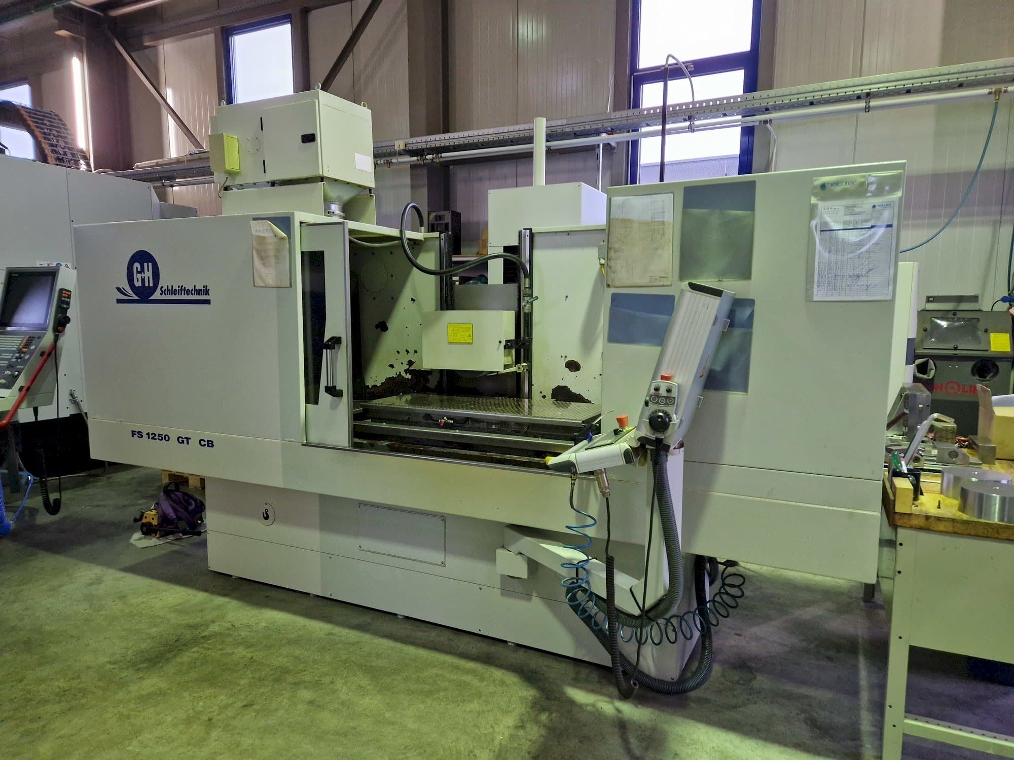 Вид станка GEIBEL & HOTZ FS 1250 GT CB  спереди