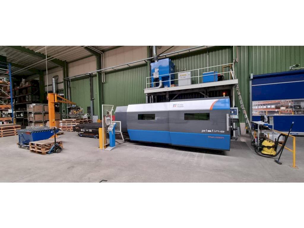 Вид станка Prima Power Platino Fiber  спереди