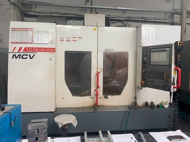 Вид станка KOVOSVIT MAS MCV 1016 Quick  спереди