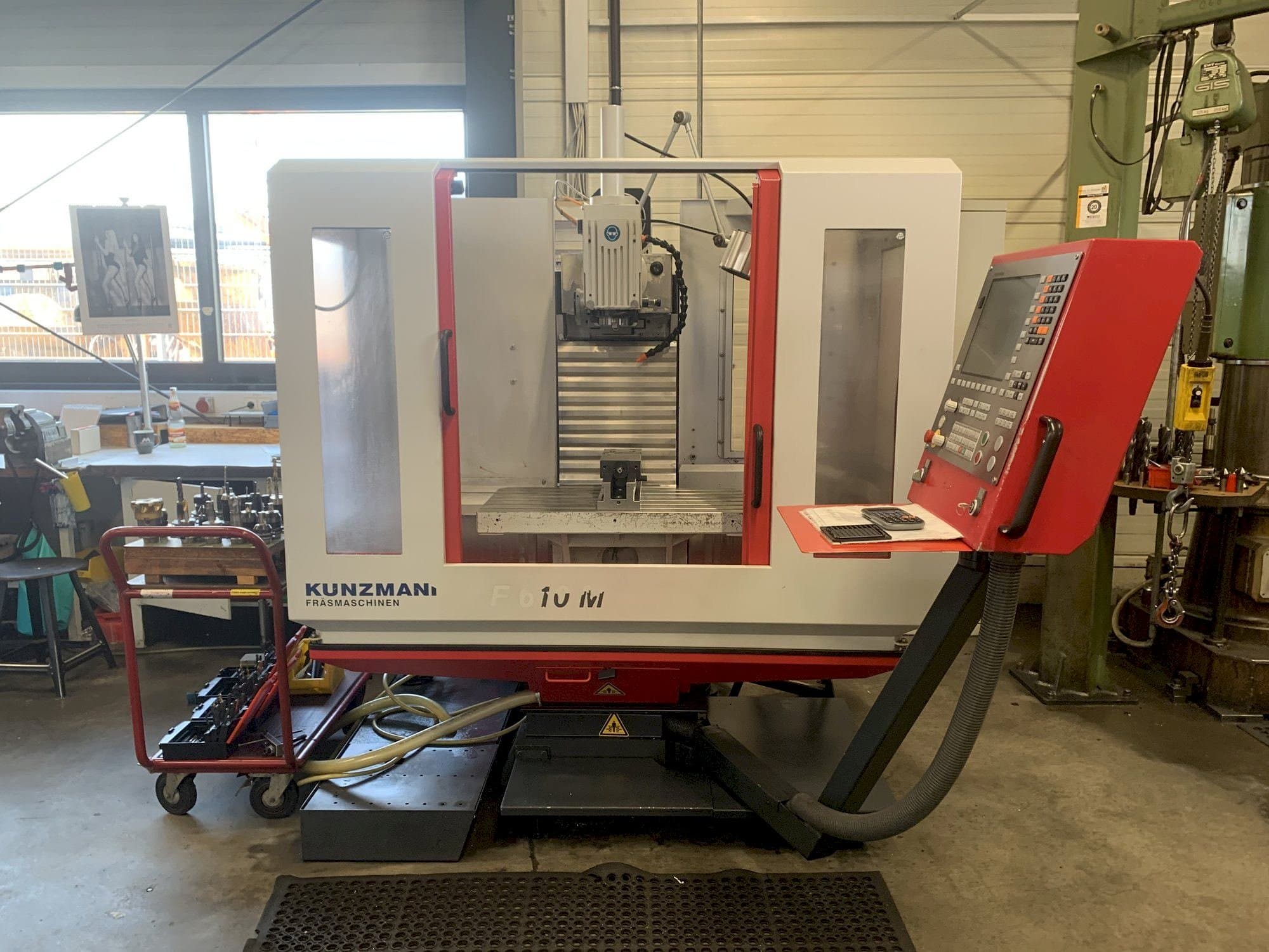 Вид станка KUNZMANN WF 610 M  спереди