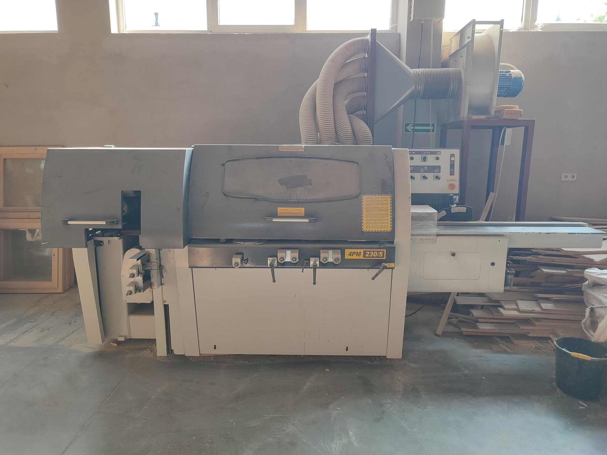 Вид станка HASKOVO 4PM-230/5  спереди