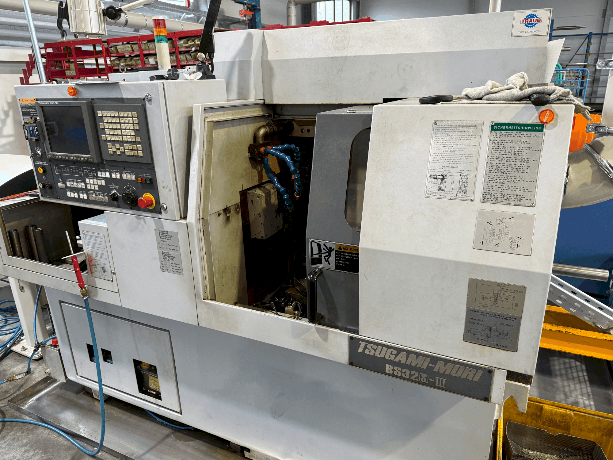 Вид станка TSUGAMI Mori B32(S)-III  спереди