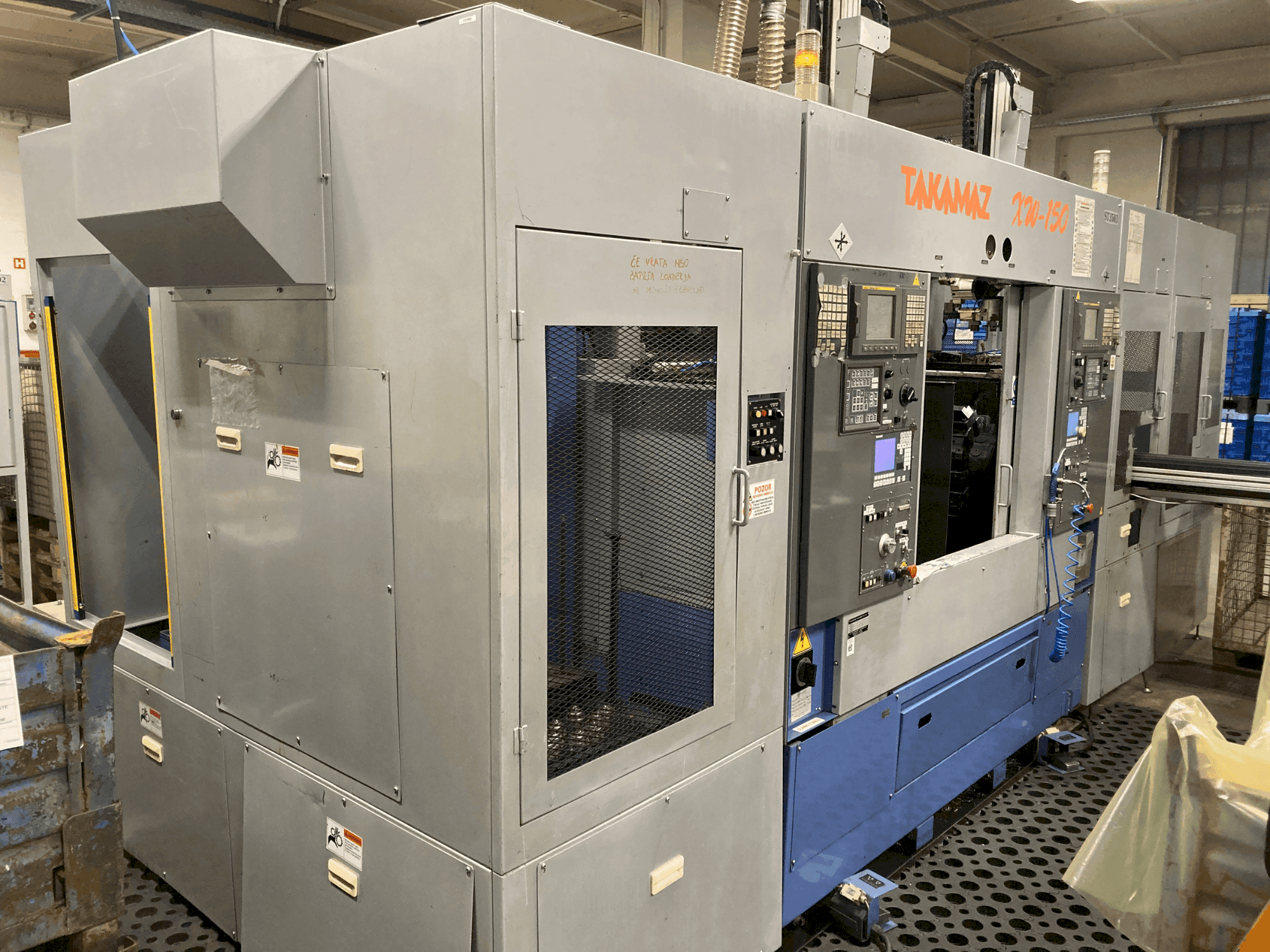 Вид станка Takamaz XW-150  спереди