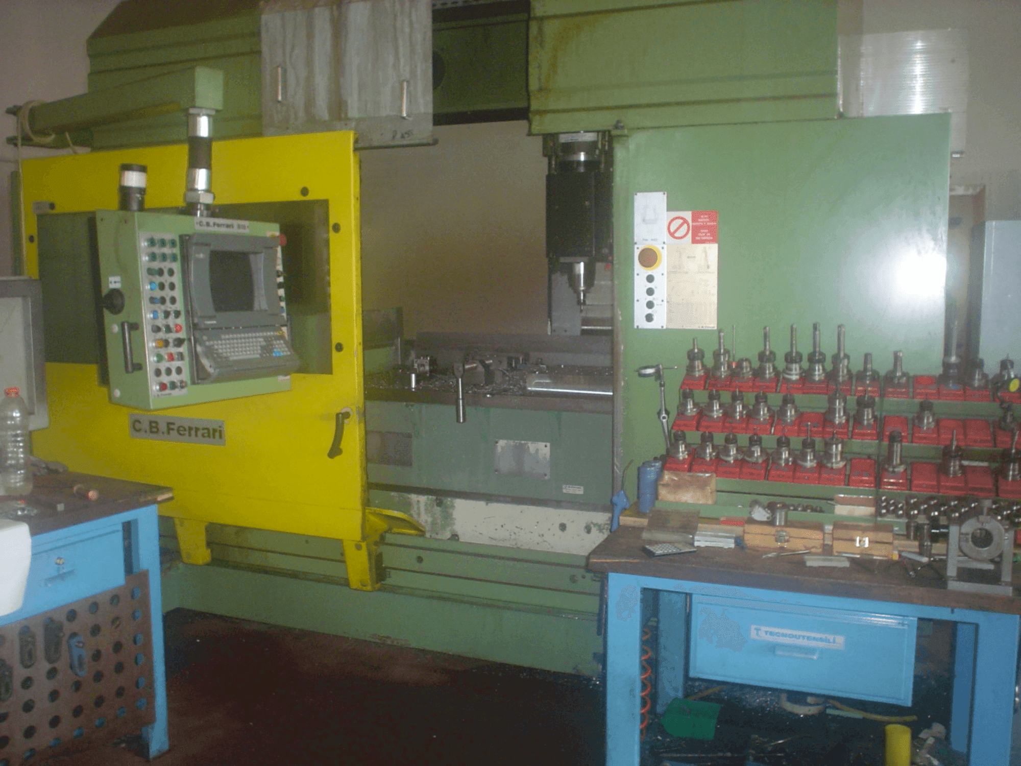 Вид станка C.B. Ferrari B18  спереди