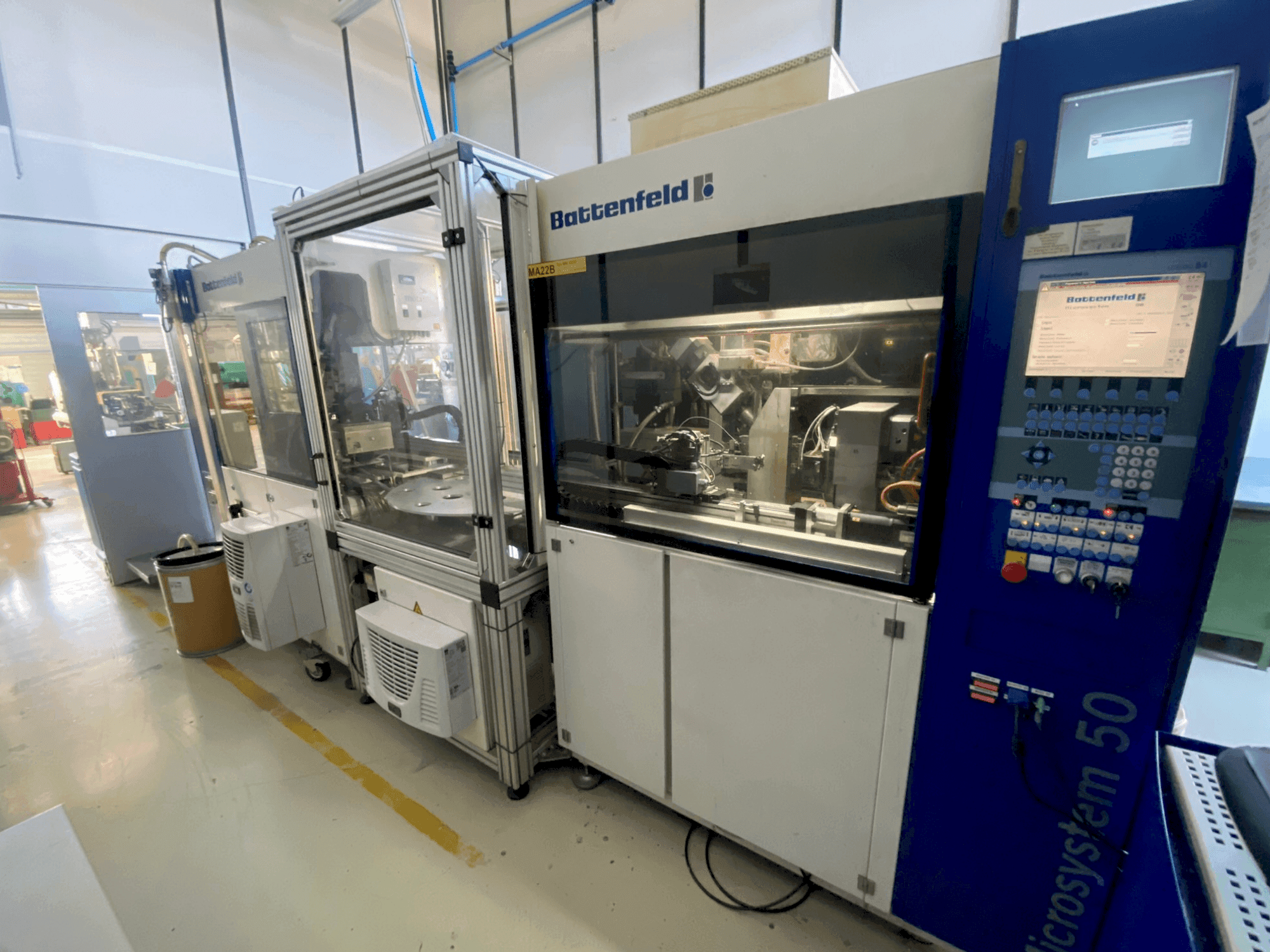 Вид станка Battenfeld Microsystem MM 50/50  спереди