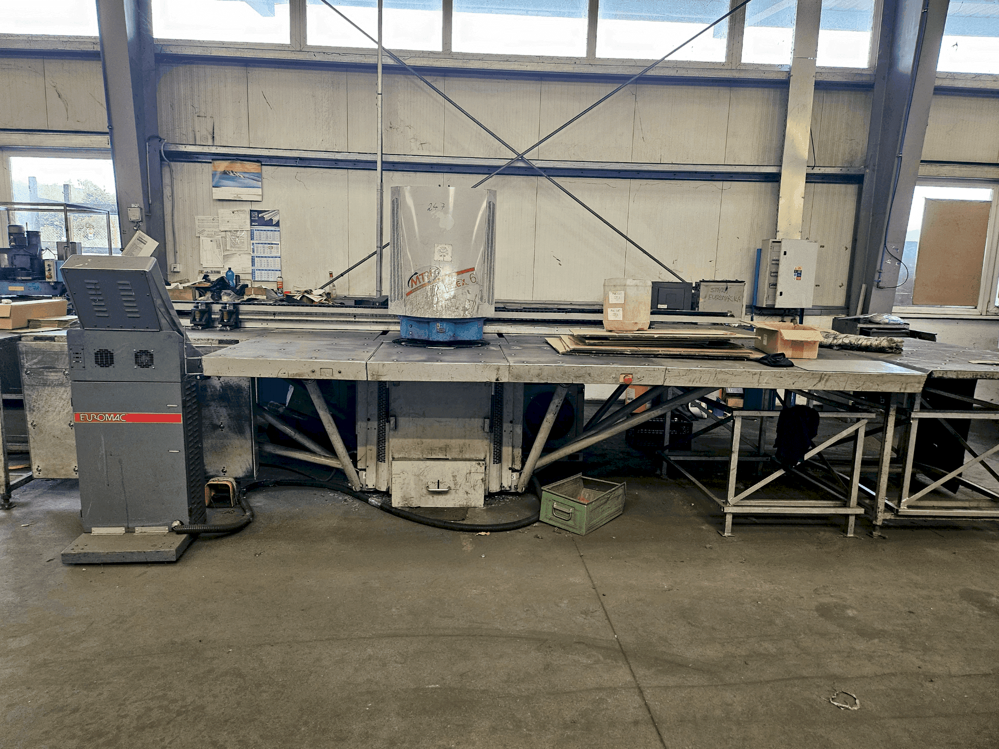 Вид станка Euromac MTX Flex 6  спереди