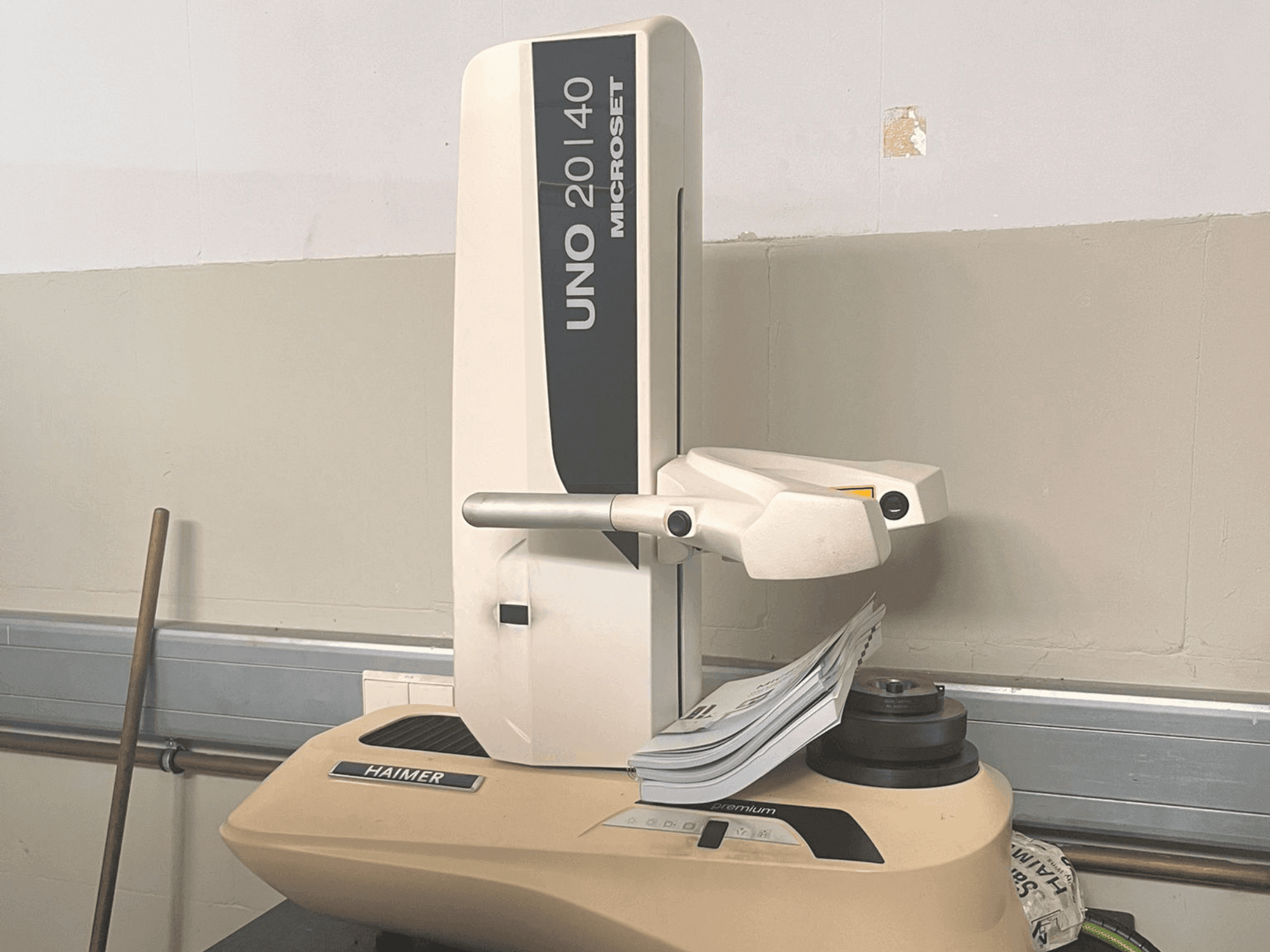 Вид станка HAIMER UNO 20|40  спереди