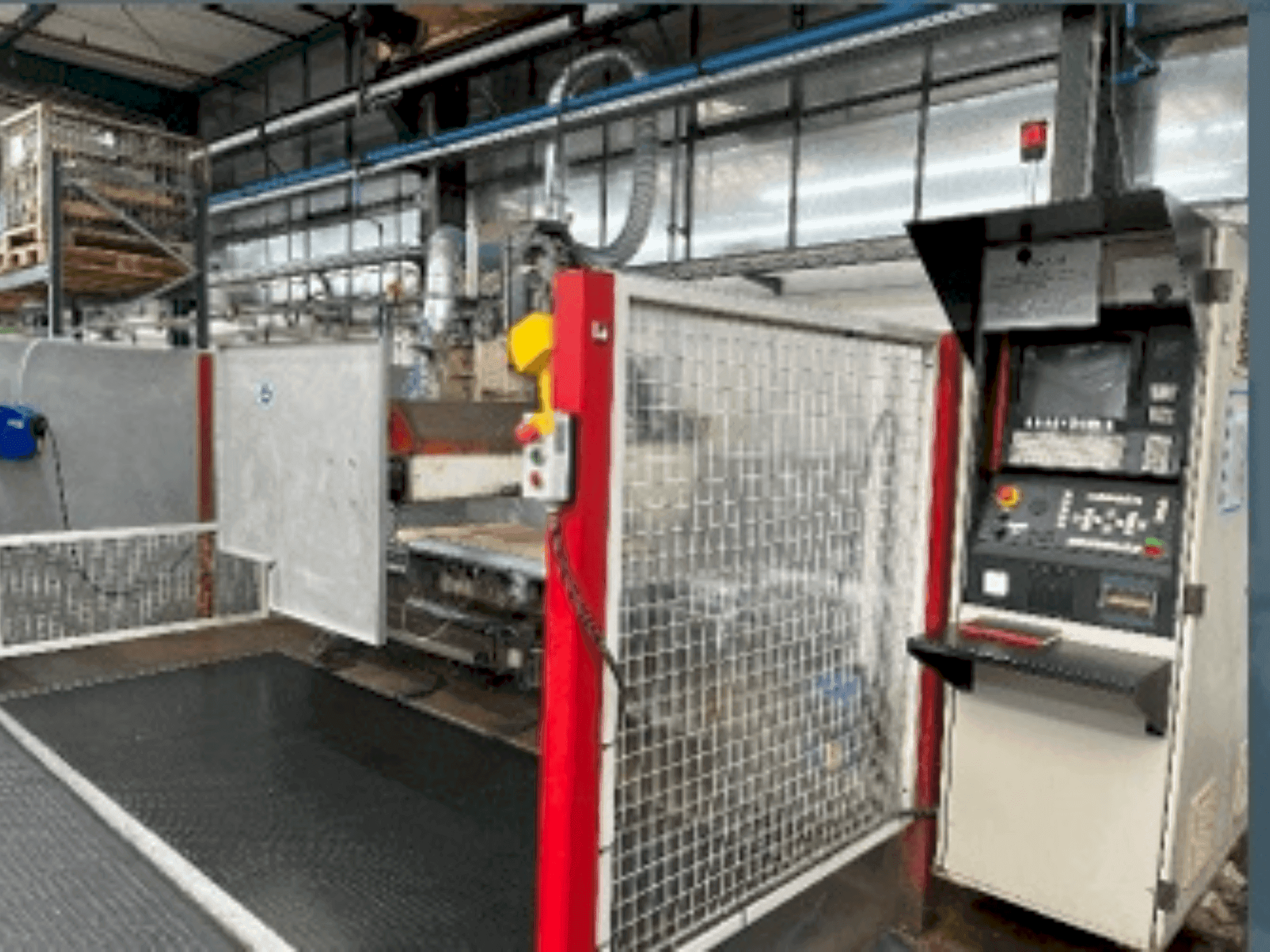 Вид станка IMA BIMA Quadroform C80/280  спереди