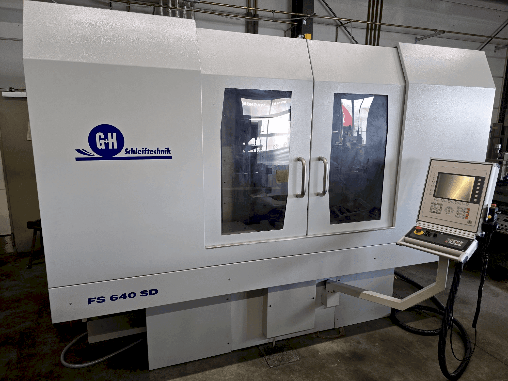 Вид станка GEIBEL & HOTZ FS 640 SD  спереди