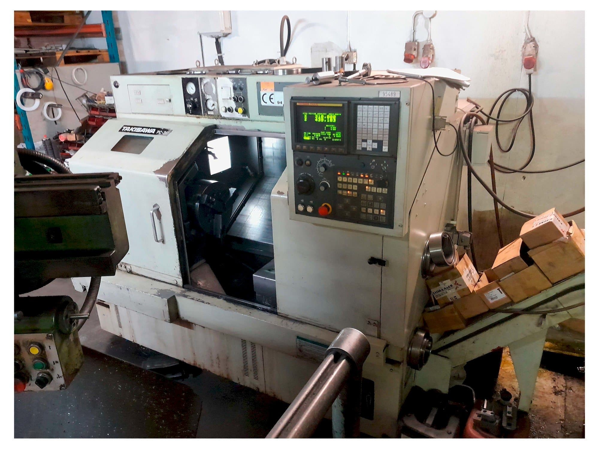 Вид станка Takisawa TC-30  спереди