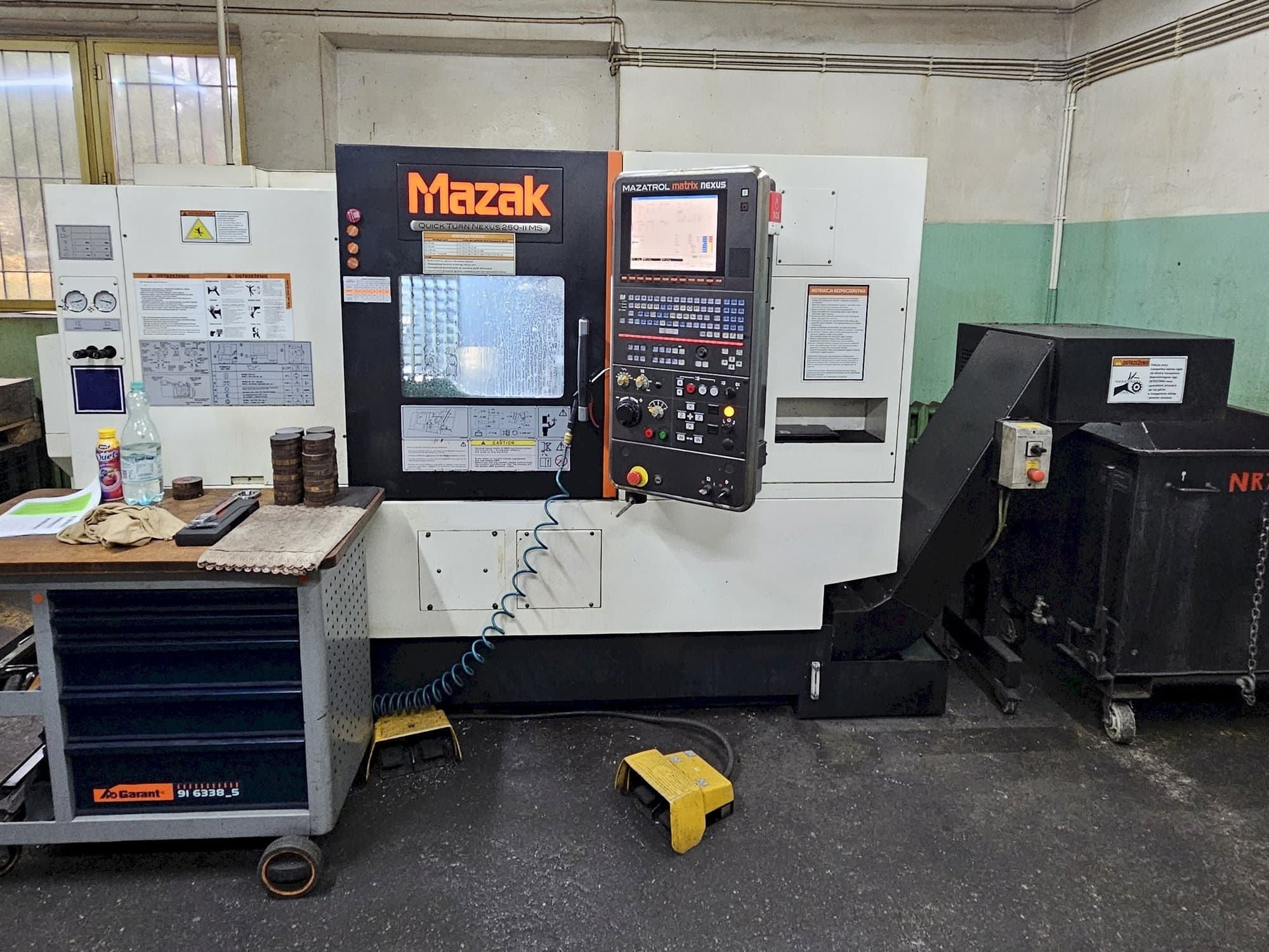 Вид станка Mazak Quickturn Nexus 250-II MS  спереди