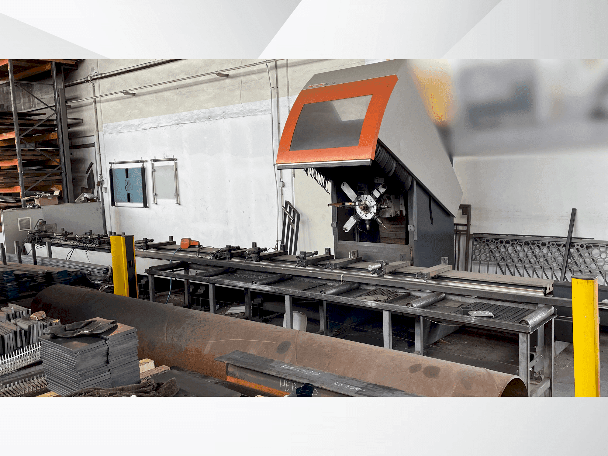 Вид станка Elumatec SBZ 130  спереди