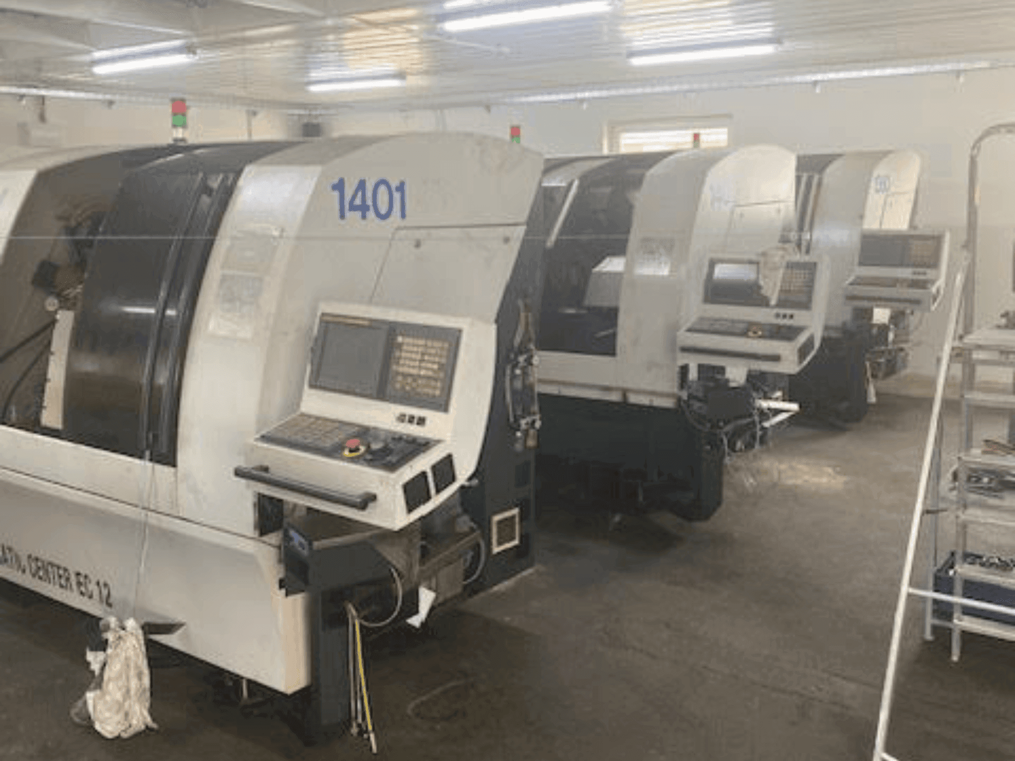 Вид станка ESCO Escomatic EC12  спереди