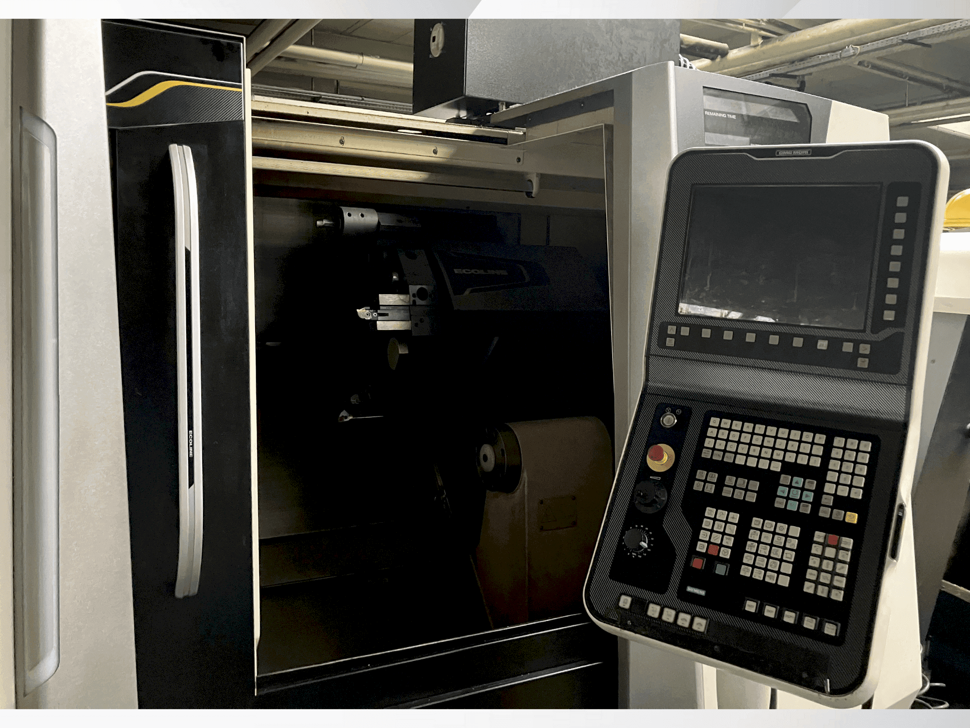 Вид станка DMG MORI ecoTurn 450 V1  спереди