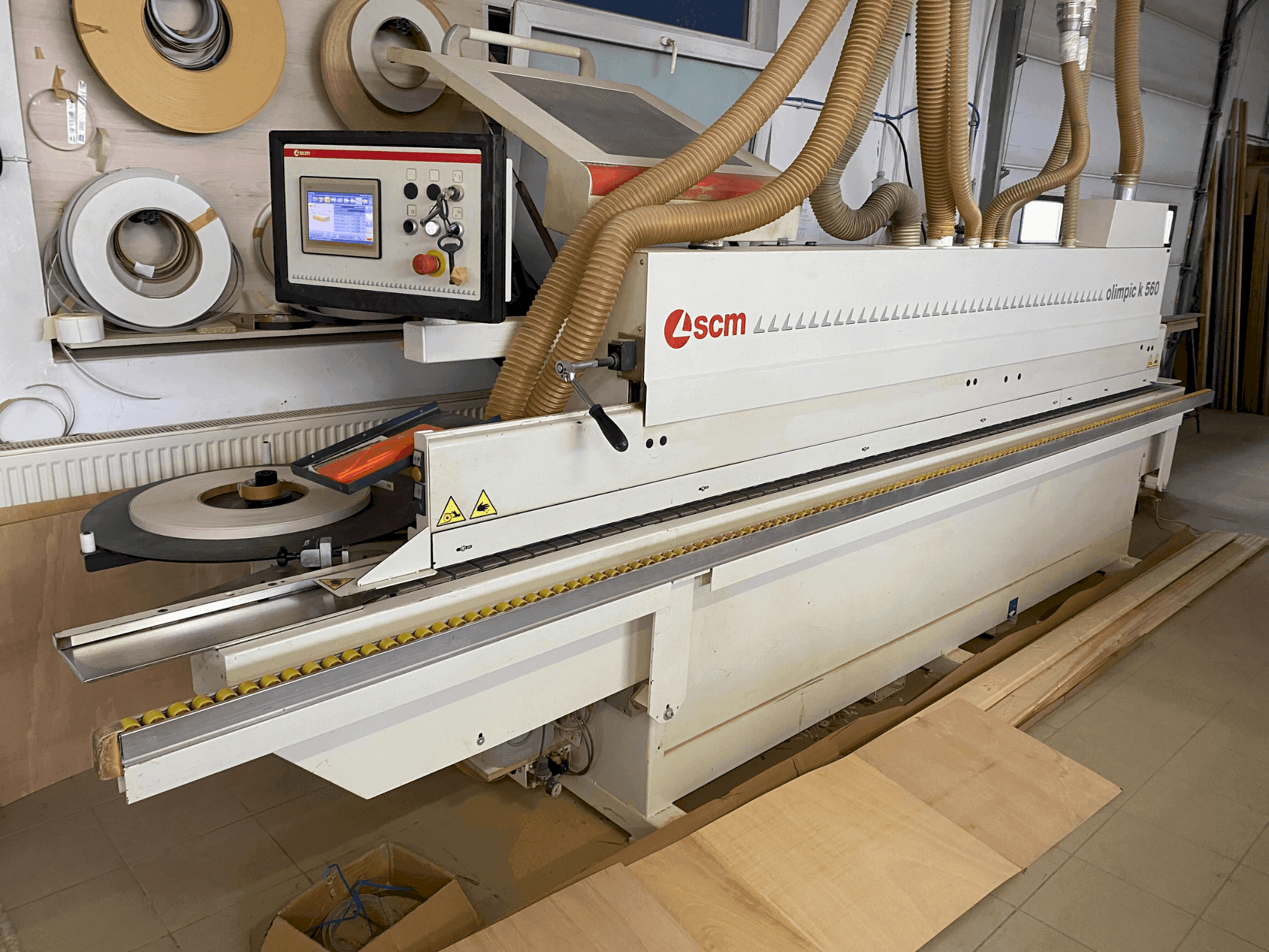 Вид станка SCM OLIMPIC K 560  спереди