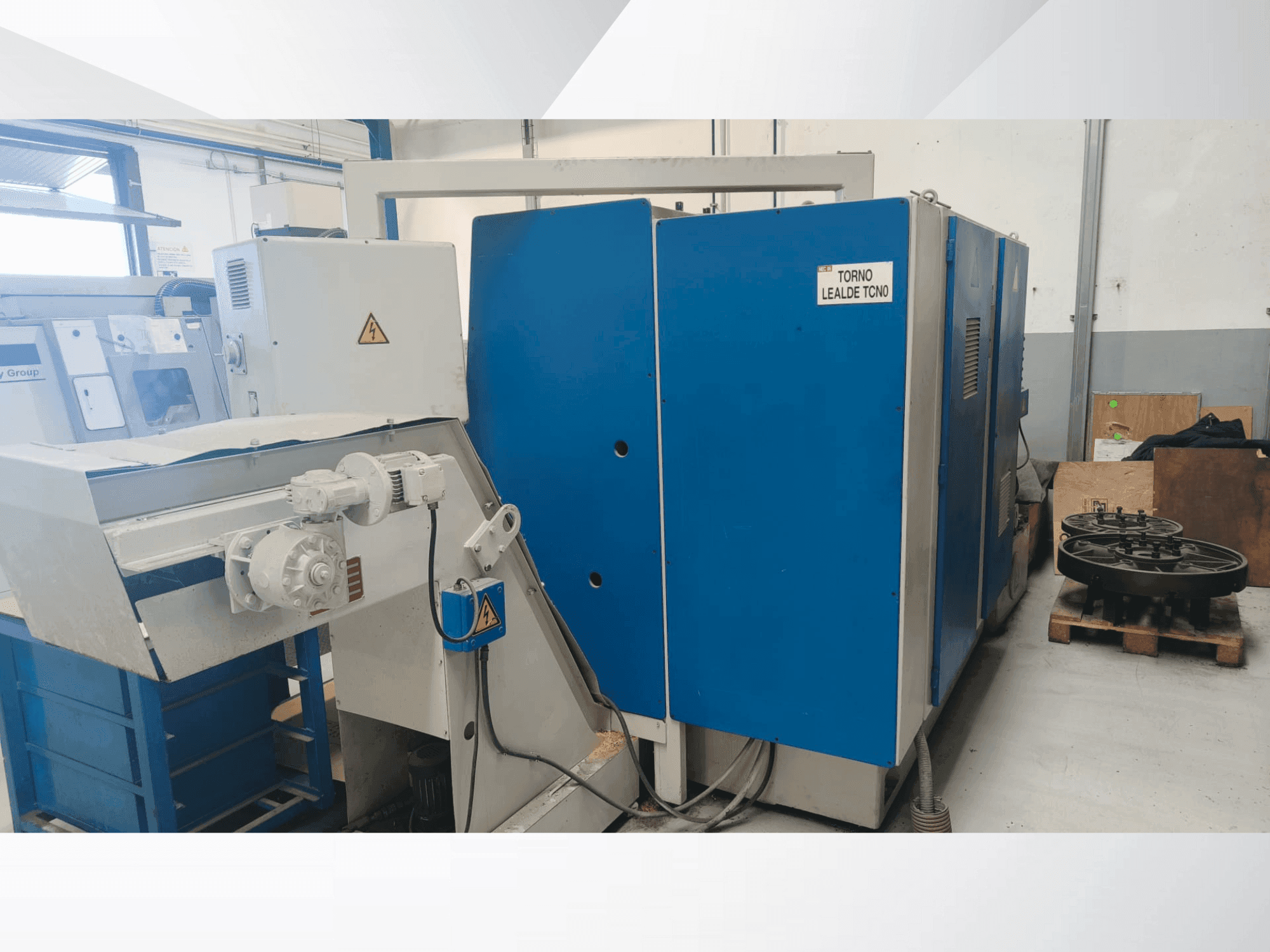 Вид станка Lealde TCN-0  спереди