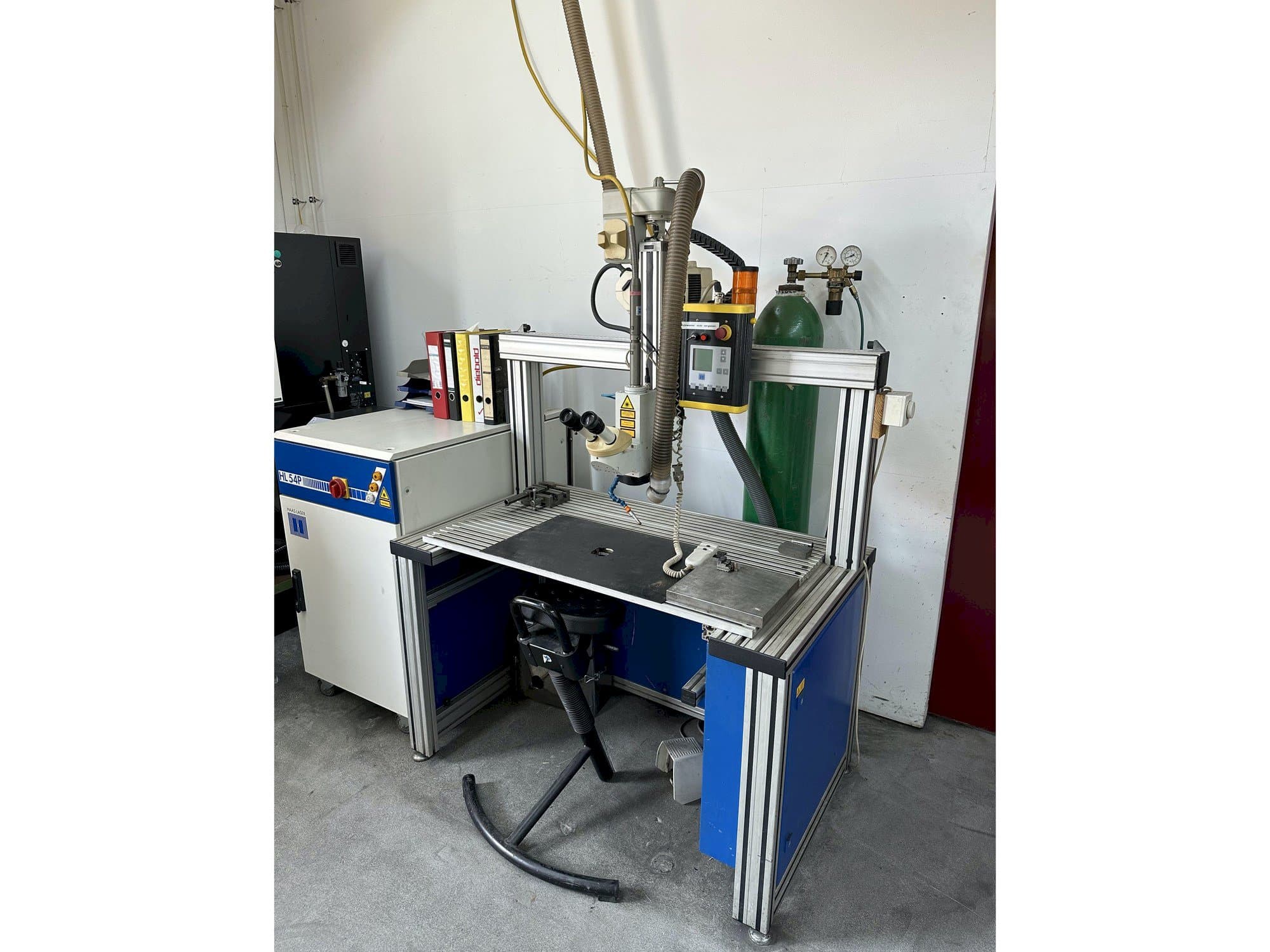 Вид станка Haas-Laser HL 54P  спереди