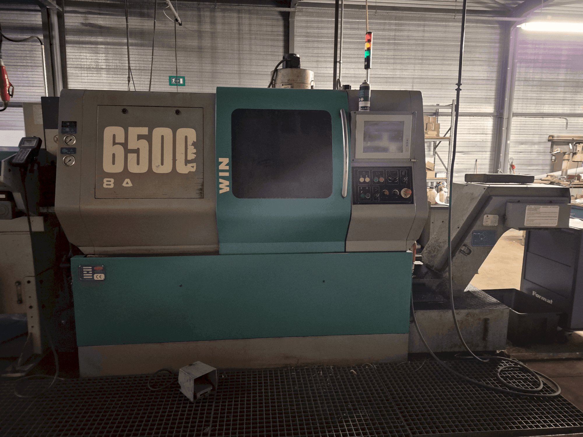 Вид станка MUPEM WIN 6500  спереди