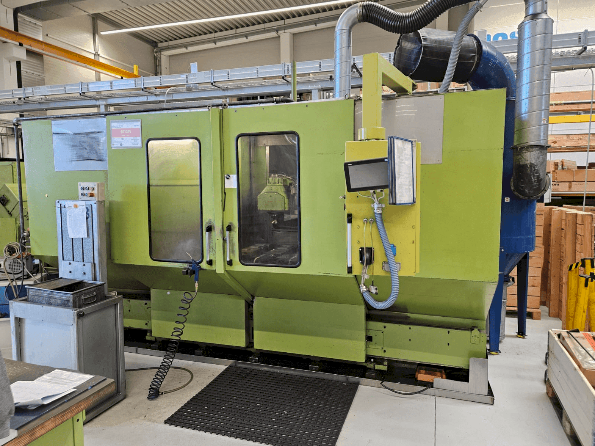 Вид станка HELLER PFU2  спереди