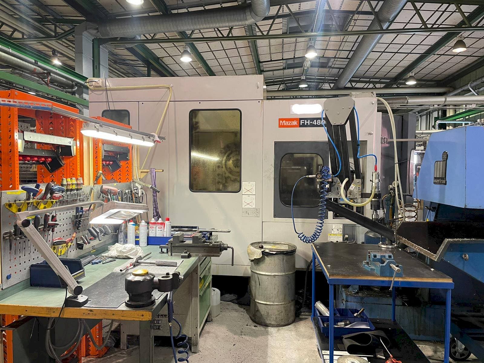 Вид станка Mazak FH-4800  спереди